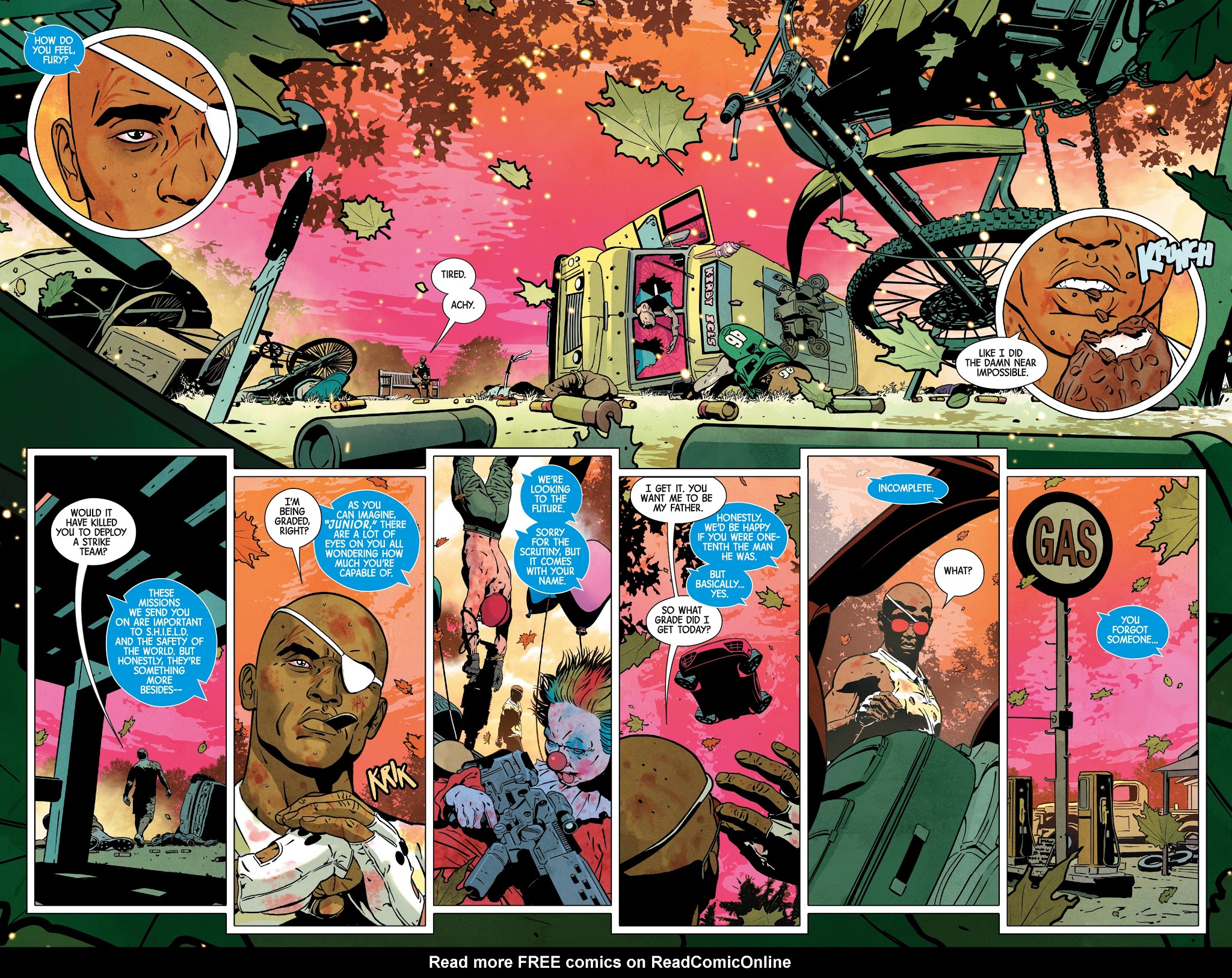 Read online Nick Fury comic -  Issue #5 - 15