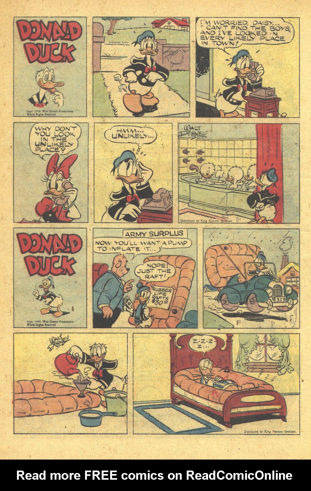 Read online Walt Disney's Comics and Stories comic -  Issue #149 - 38