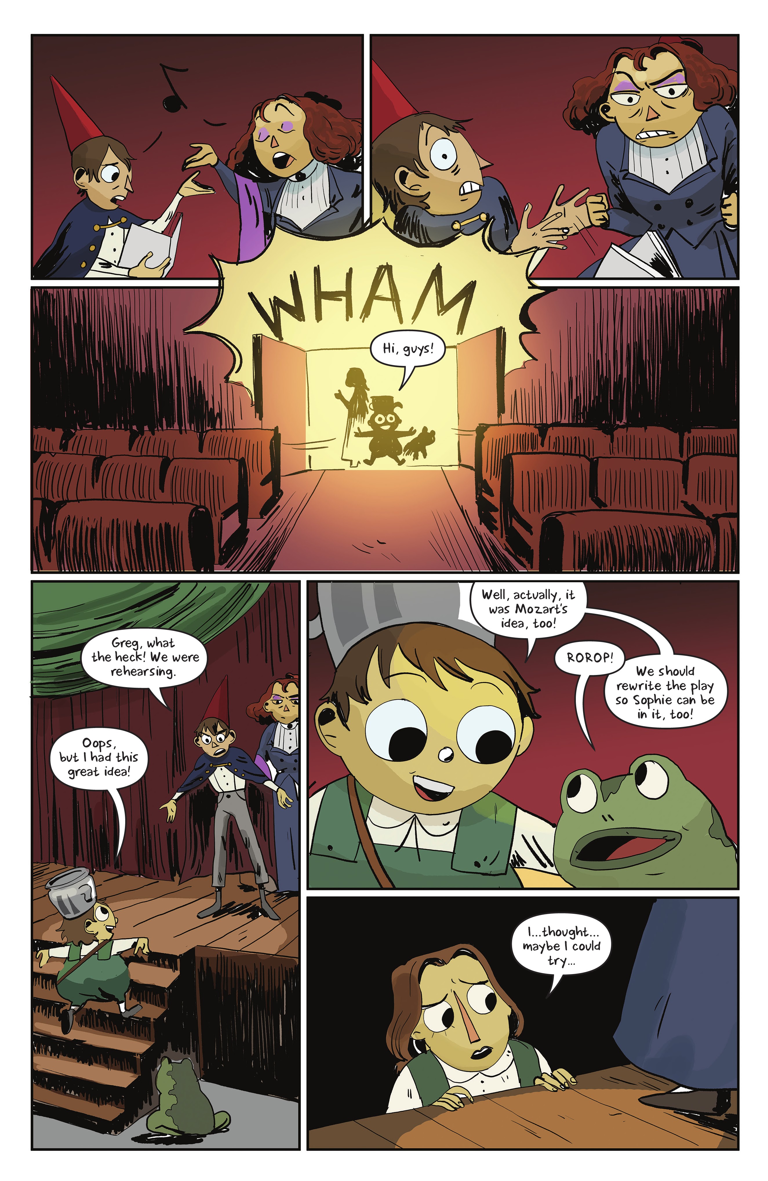 Read online Over the Garden Wall: Soulful Symphonies comic -  Issue # TPB - 65