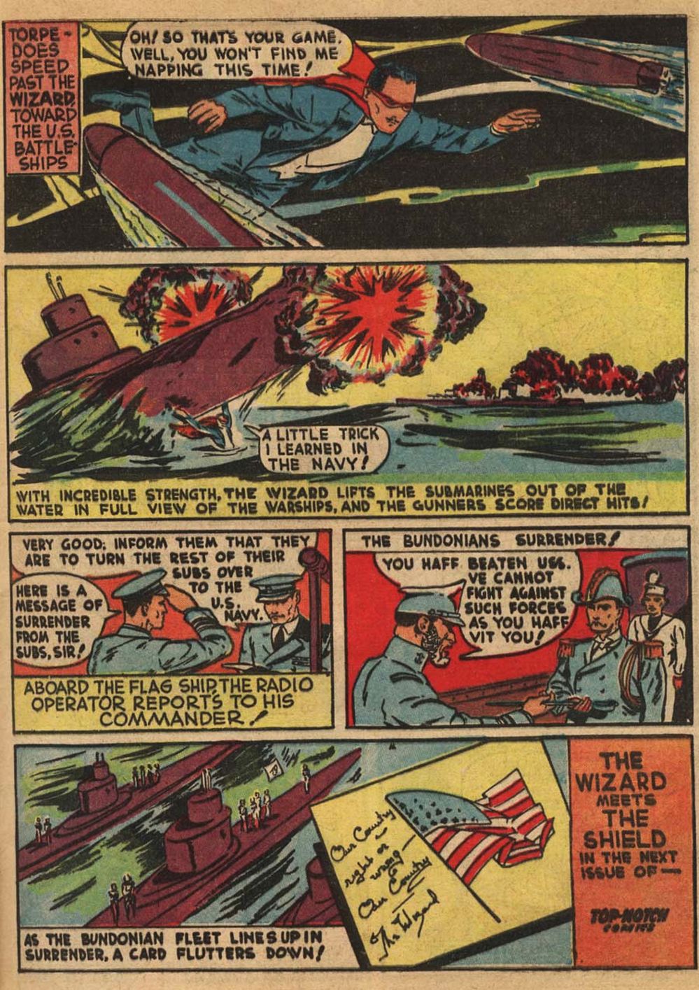 Read online Top-Notch Comics comic -  Issue #4 - 13
