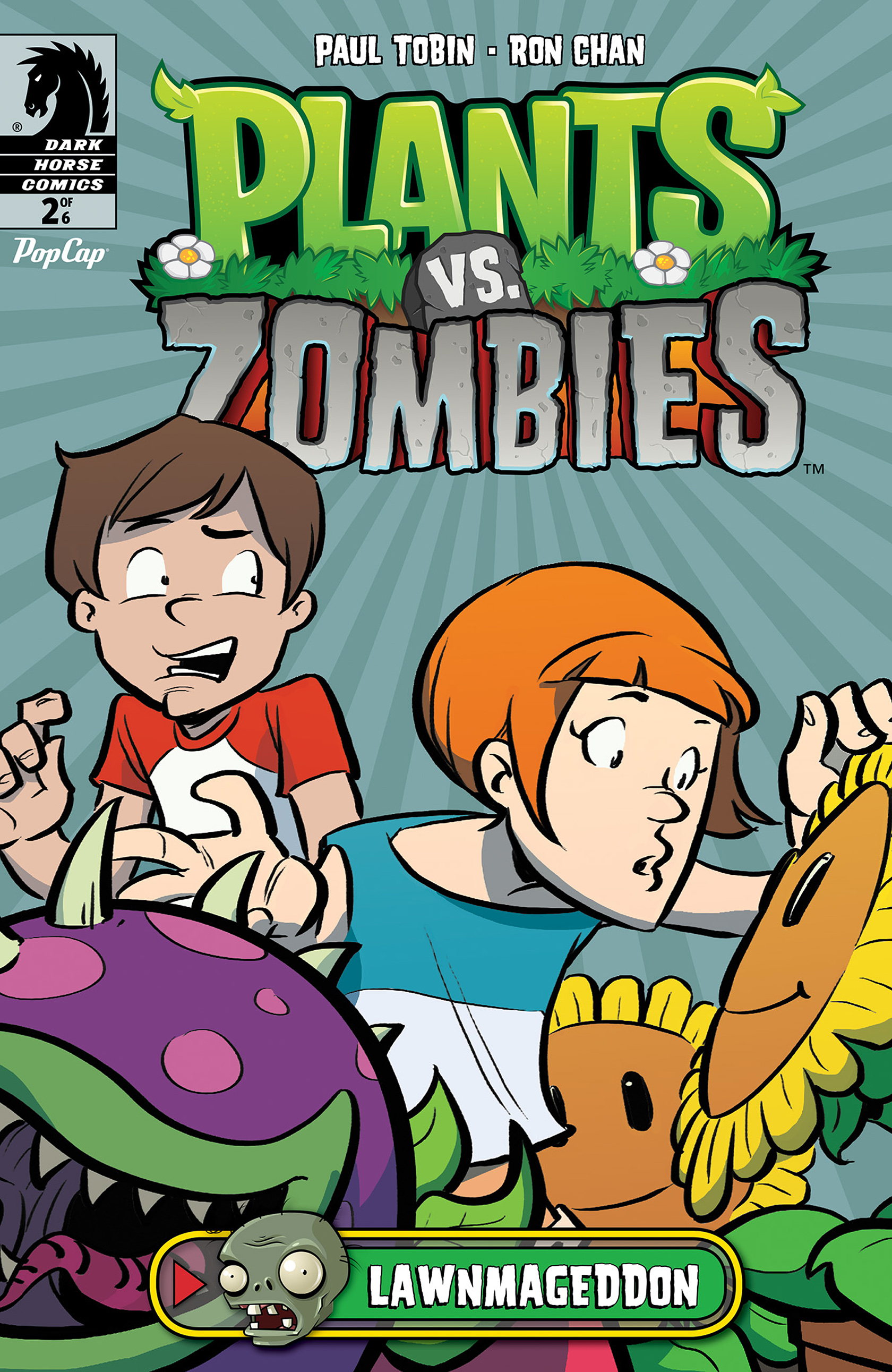 Read online Plants vs. Zombies: Lawnmageddon comic -  Issue #2 - 1