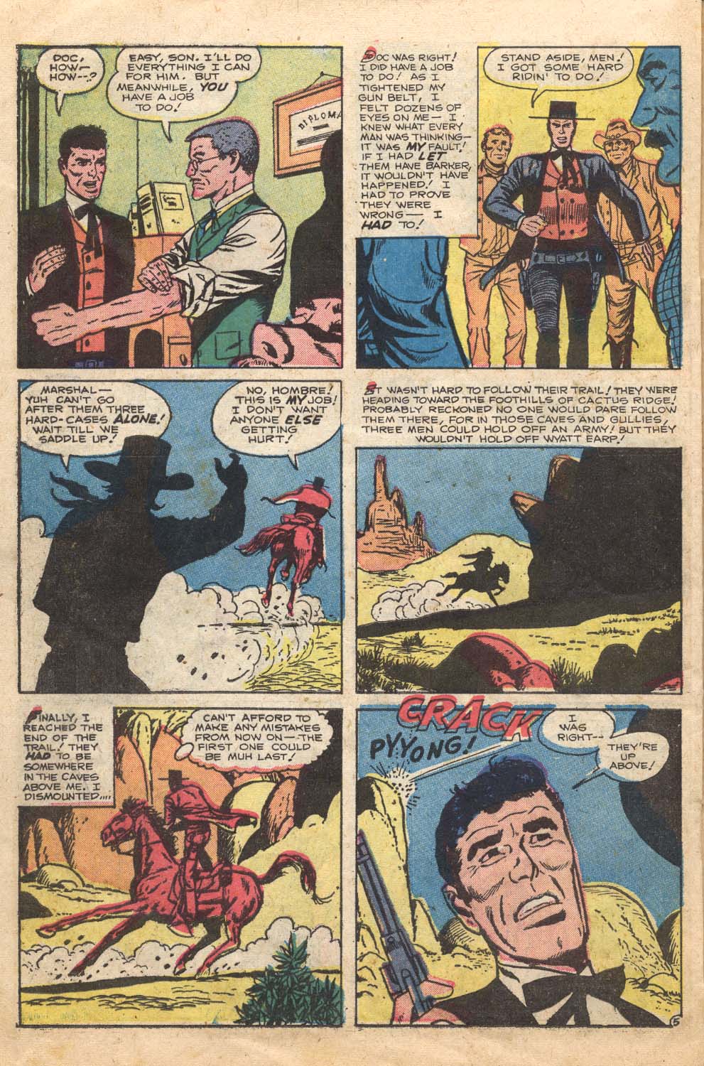 Read online Gunsmoke Western comic -  Issue #54 - 22