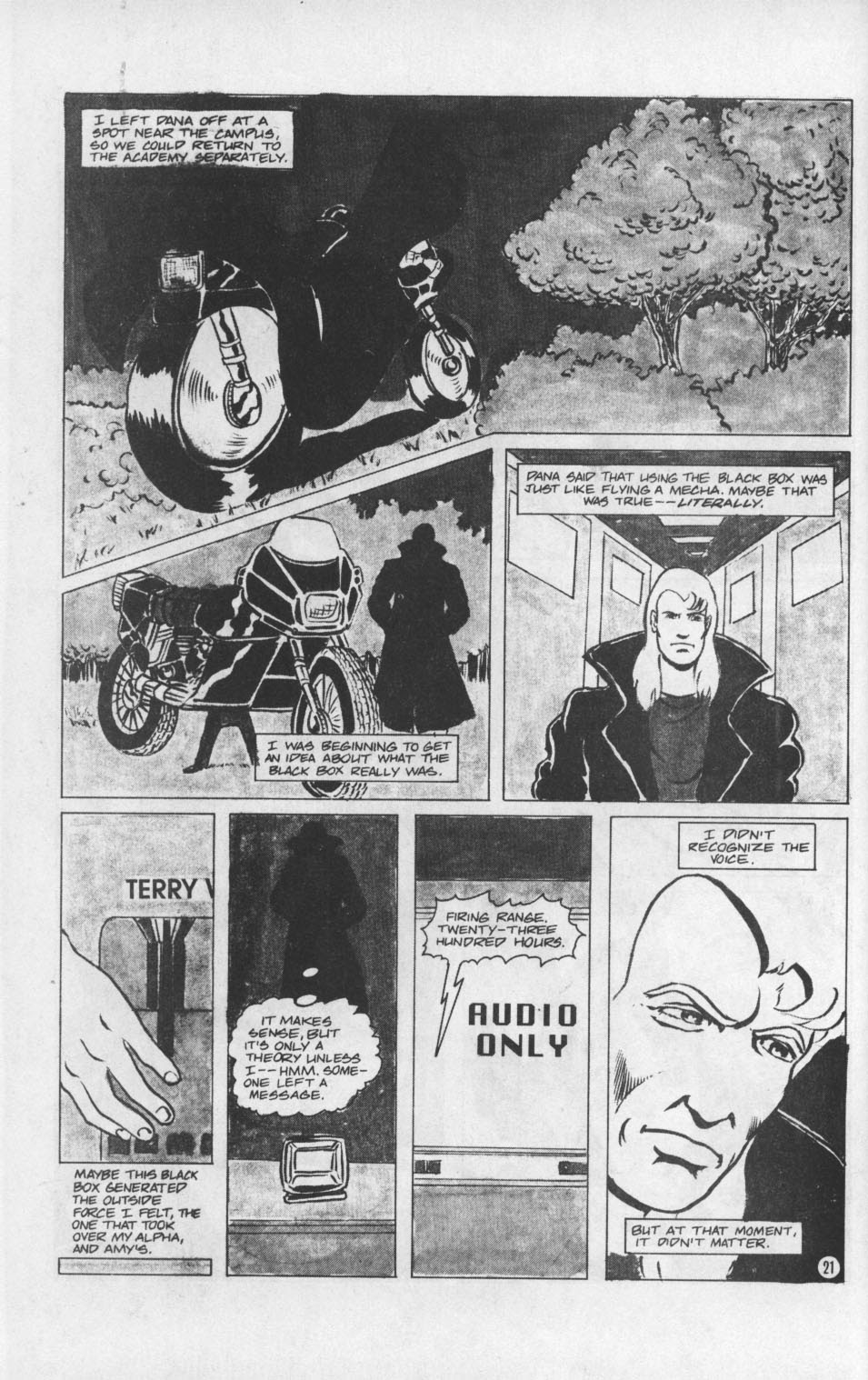 Read online Robotech II: The Sentinels - CyberPirates comic -  Issue #3 - 23