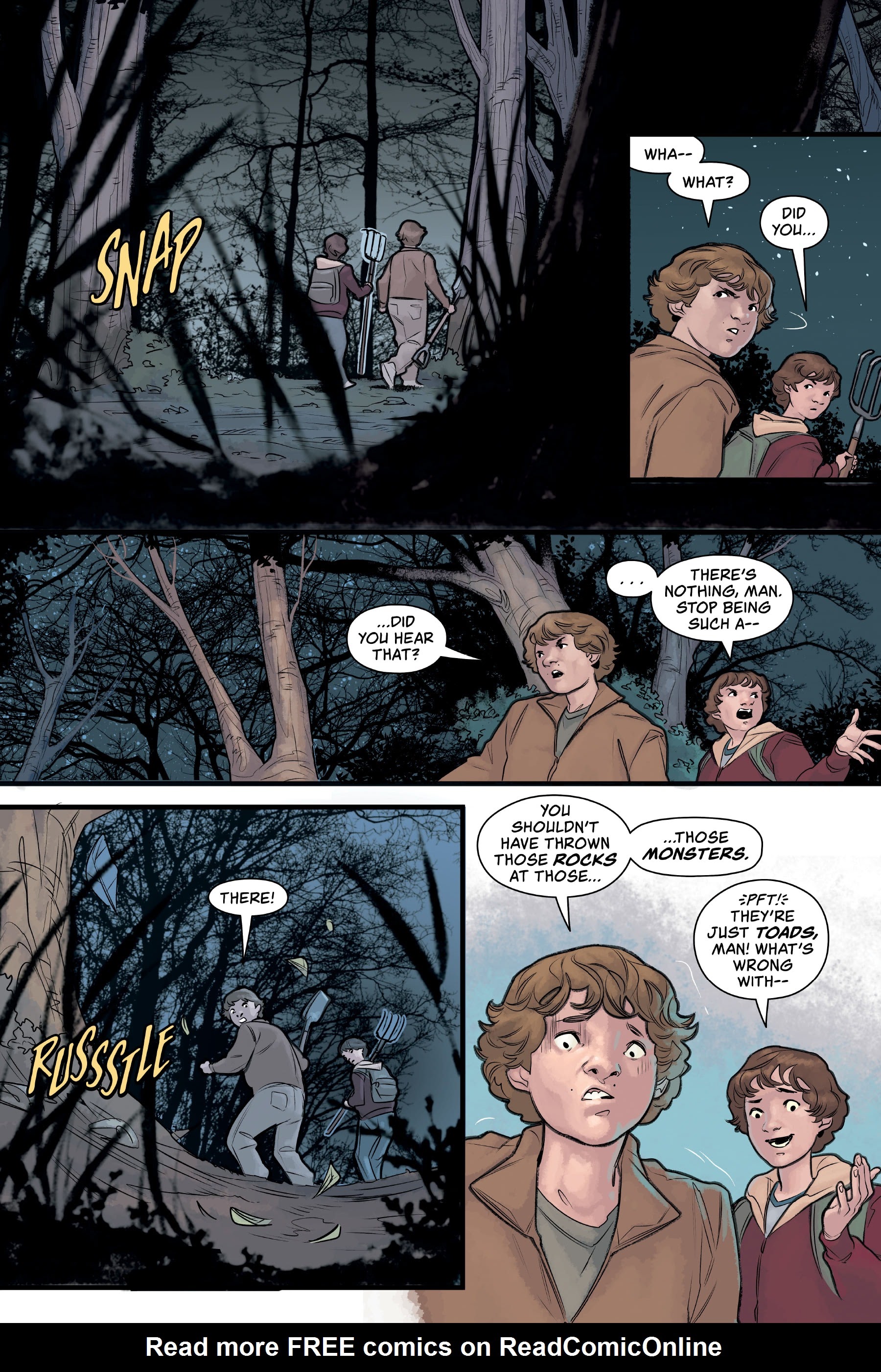 Read online Stranger Things: The Bully comic -  Issue # TPB - 50