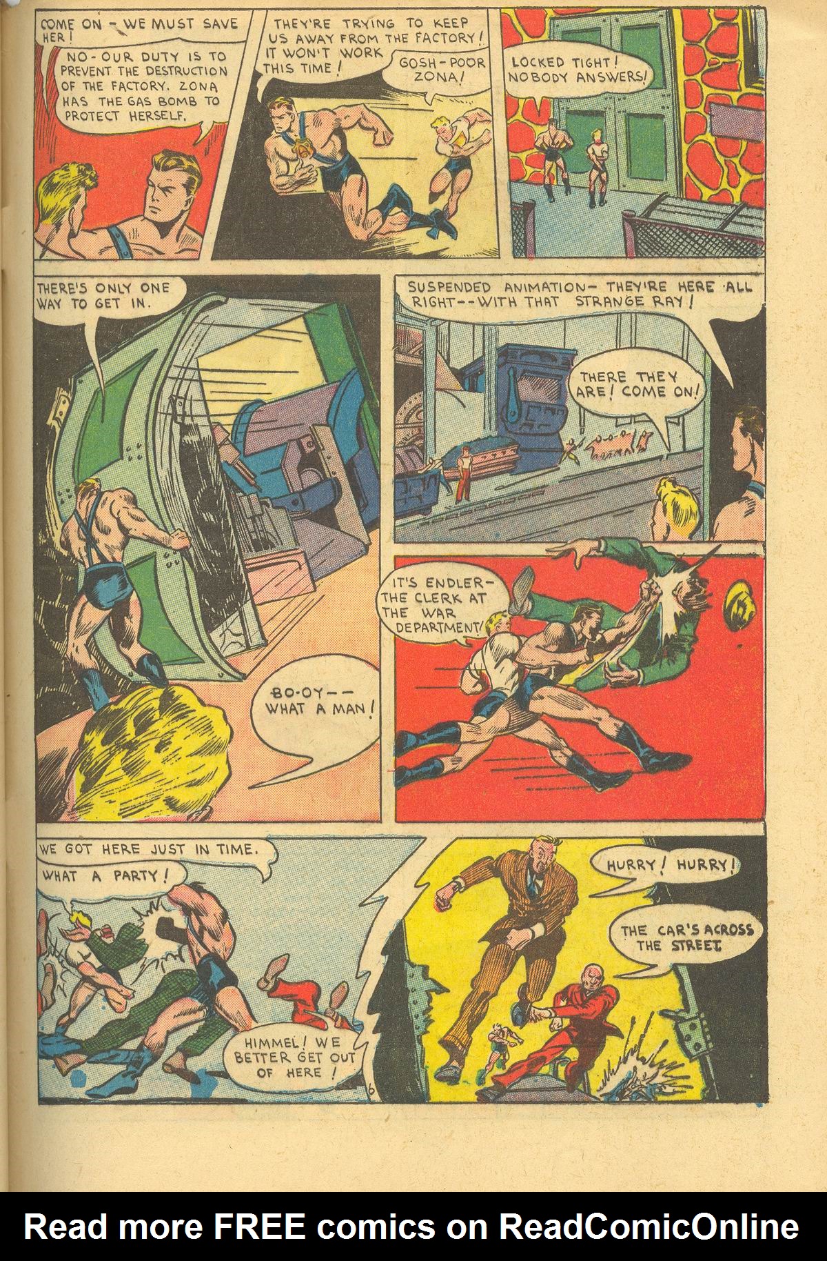 Read online Stars and Stripes Comics comic -  Issue #5 - 62