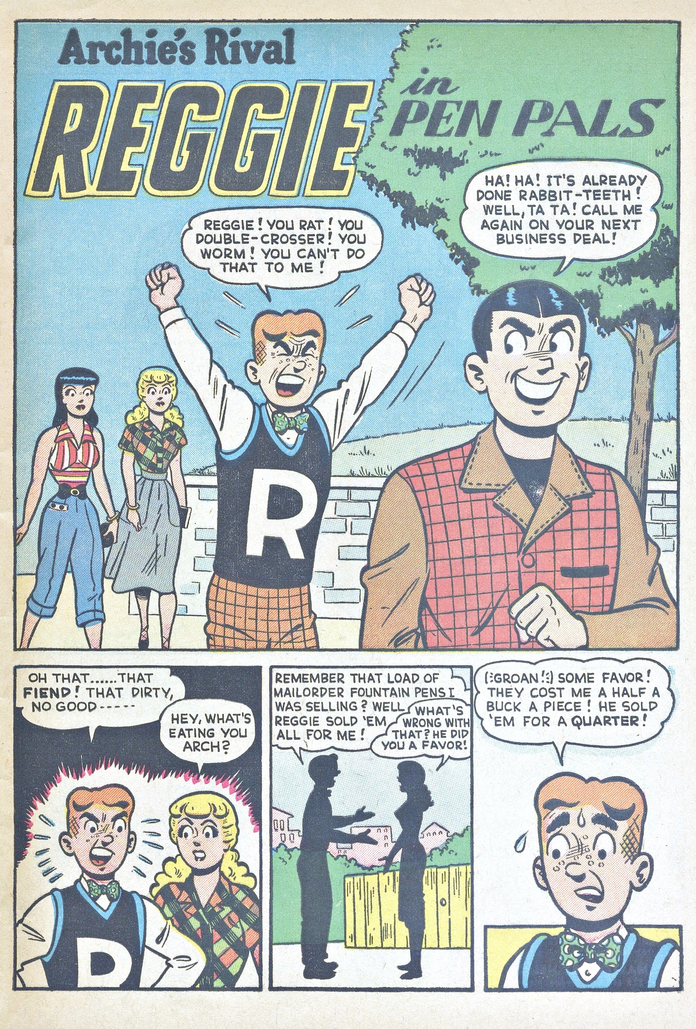 Read online Archie's Rival Reggie comic -  Issue #9 - 3