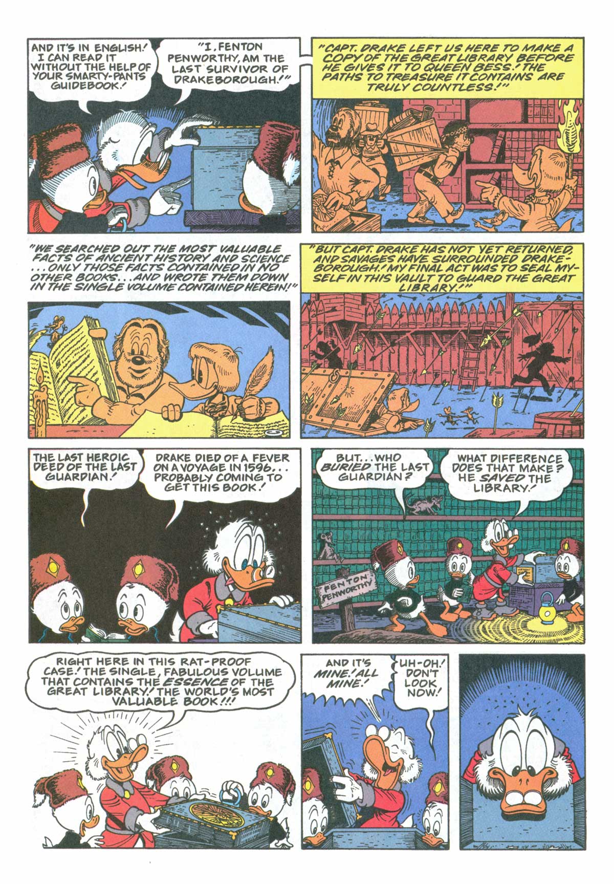 Read online Walt Disney's Uncle Scrooge Adventures comic -  Issue #27 - 30