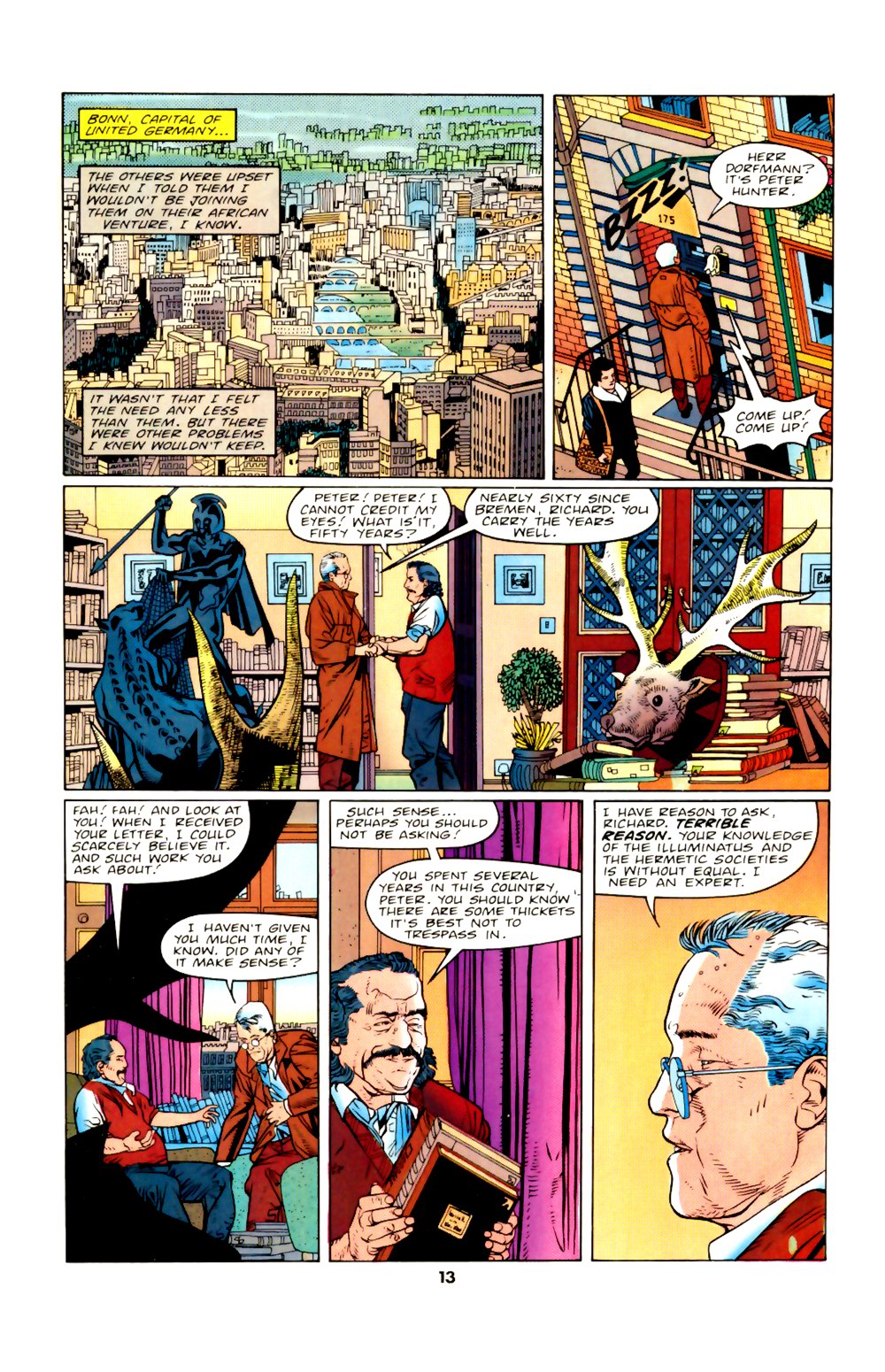 Read online The Knights of Pendragon comic -  Issue #14 - 13
