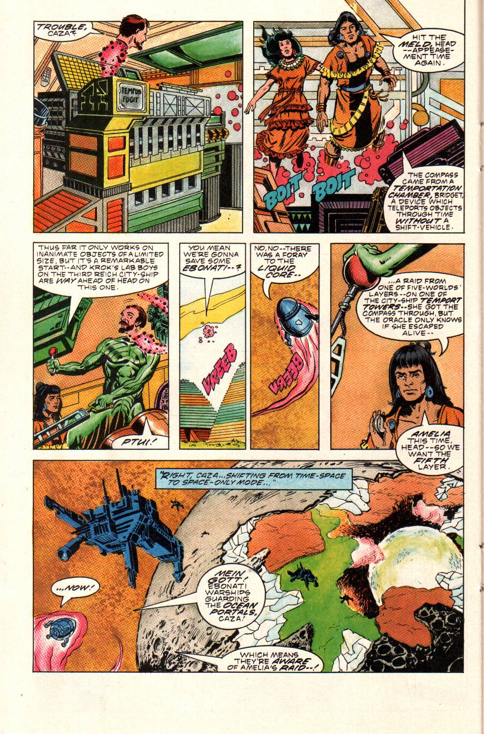Read online Aztec Ace comic -  Issue #9 - 22