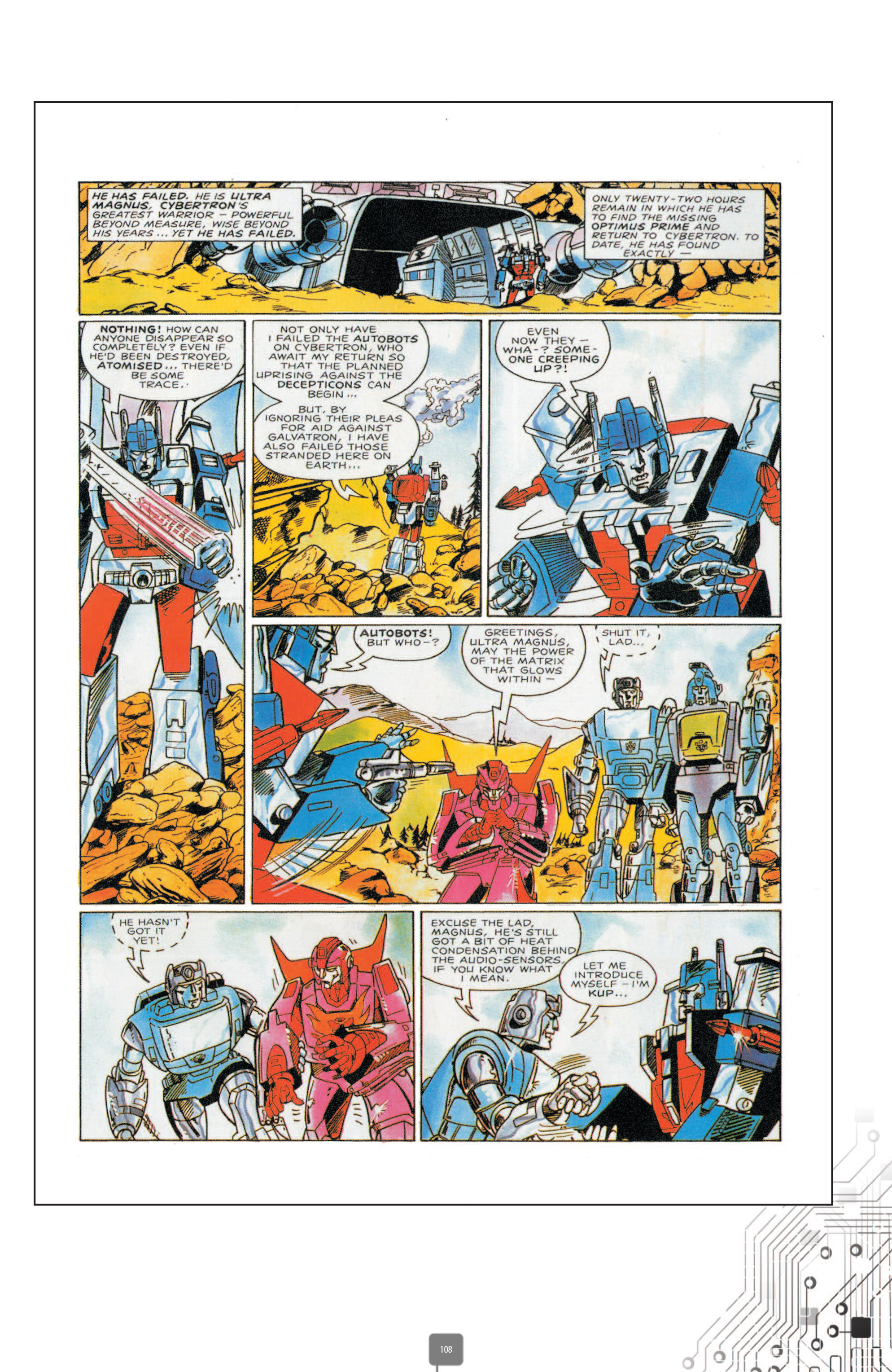 Read online The Transformers Classics UK comic -  Issue # TPB 3 - 109