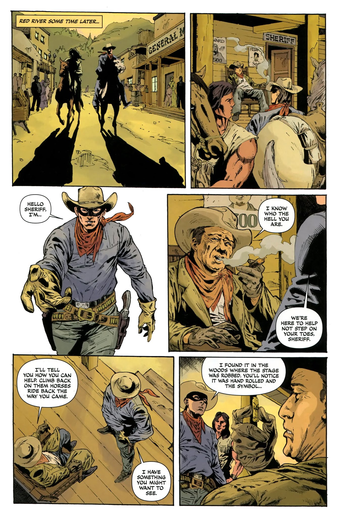 Read online The Lone Ranger: Vindicated comic -  Issue #1 - 13
