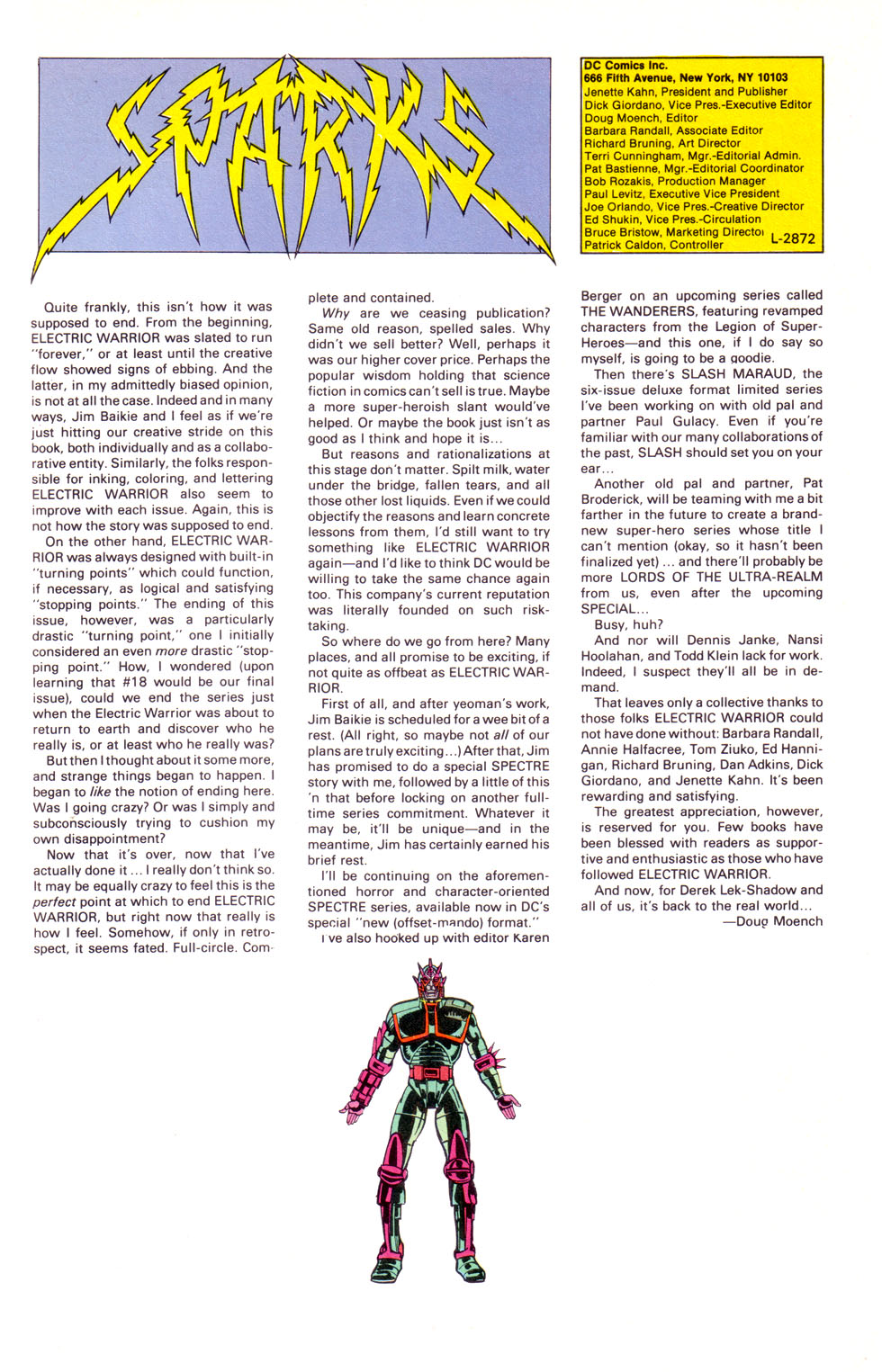 Read online Electric Warrior comic -  Issue #18 - 30