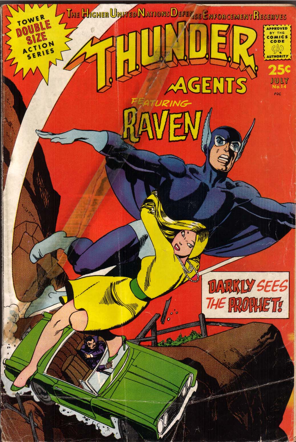 Read online T.H.U.N.D.E.R. Agents (1965) comic -  Issue #14 - 1