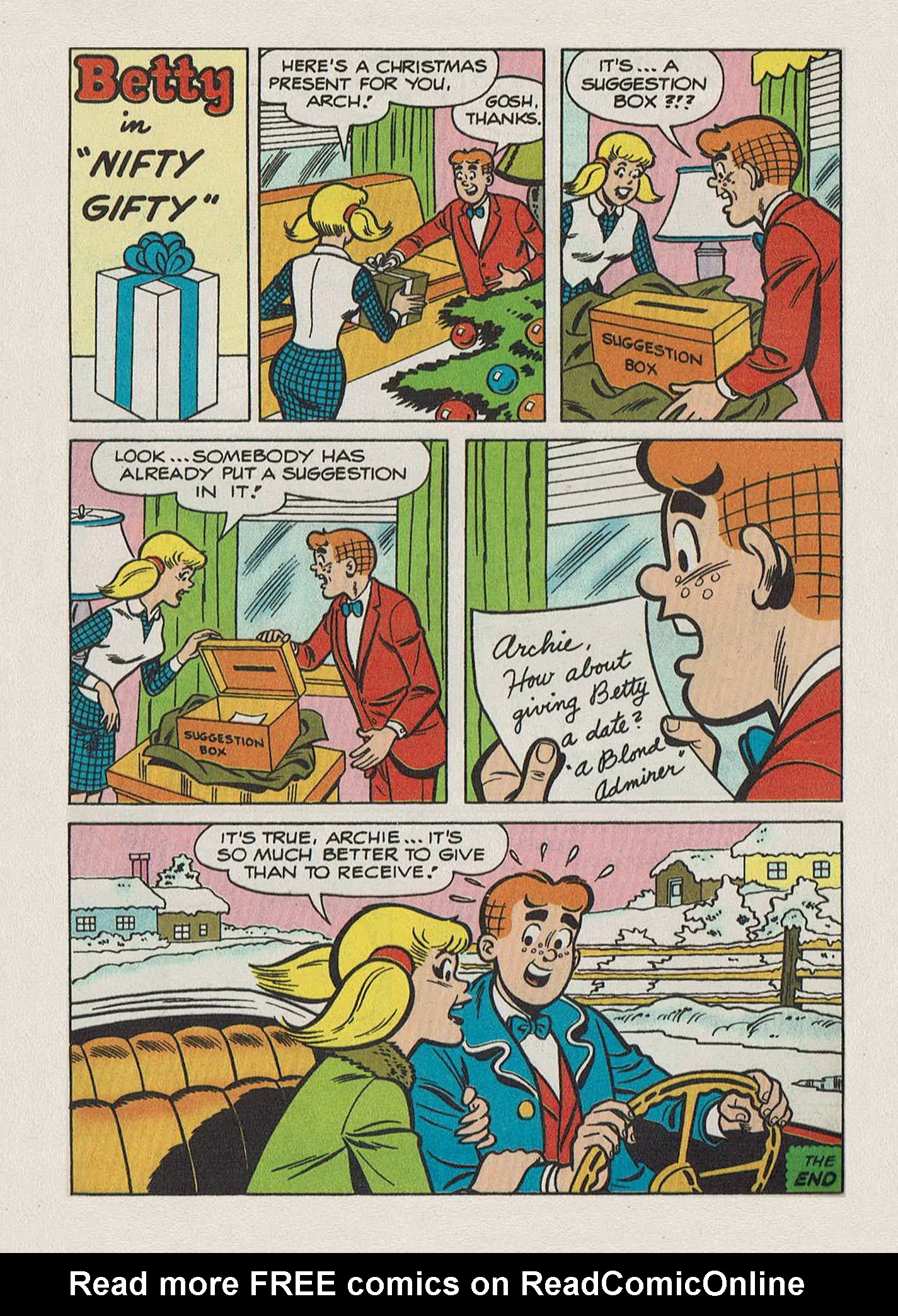 Read online Archie's Holiday Fun Digest comic -  Issue #12 - 62