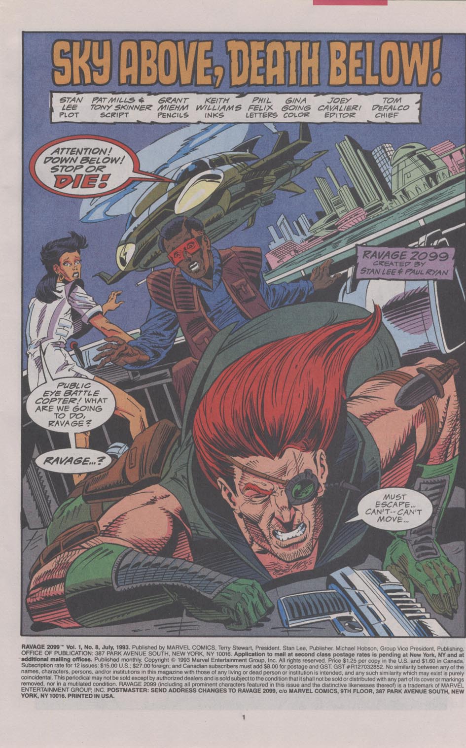 Read online Ravage 2099 comic -  Issue #8 - 3
