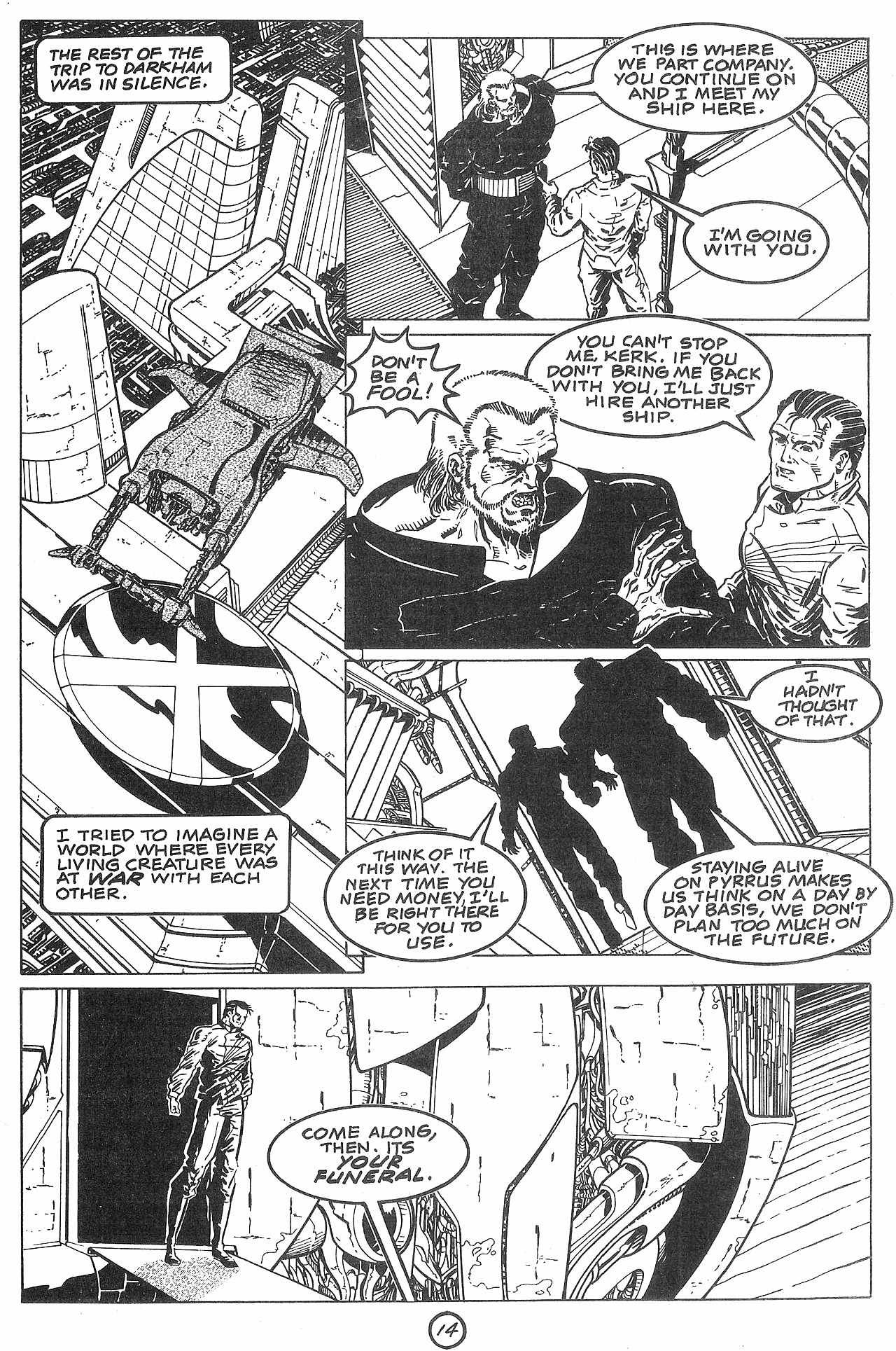 Read online Deathworld comic -  Issue #1 - 19