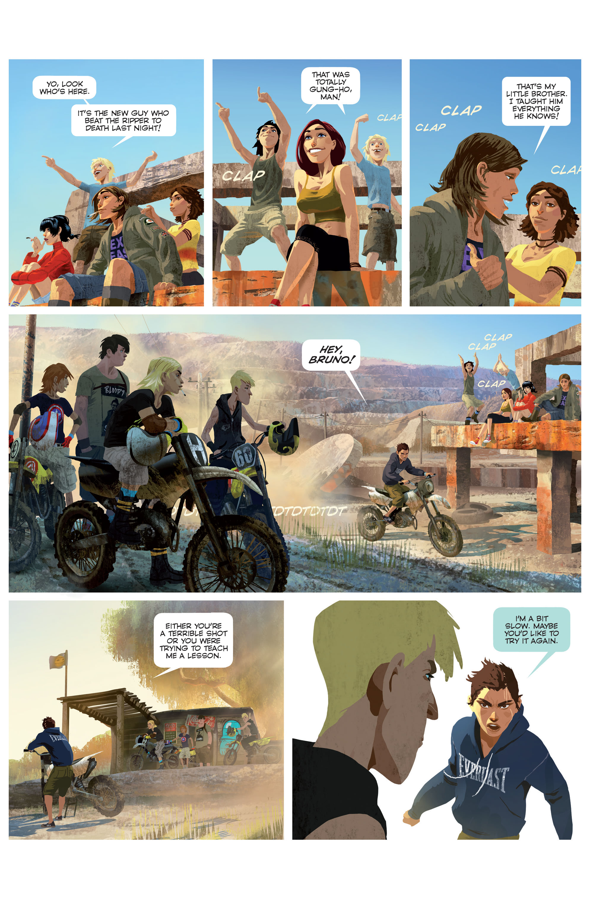 Read online Gung-Ho comic -  Issue #4 - 17