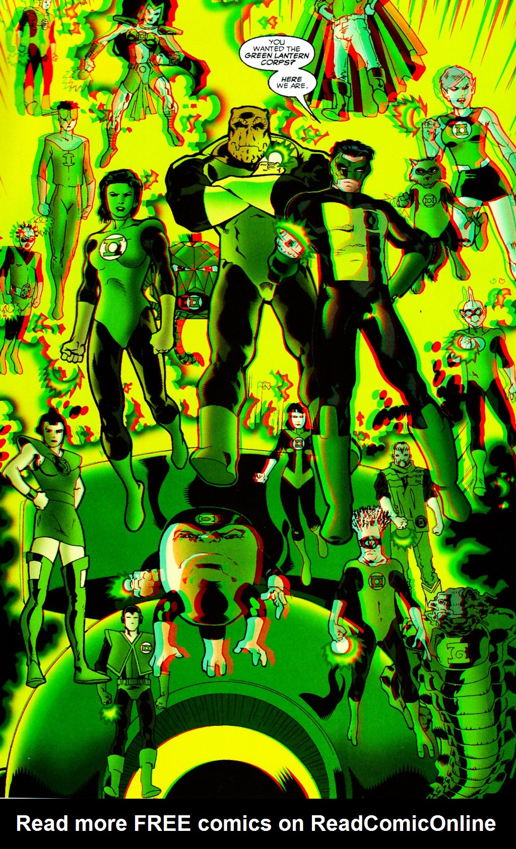 Read online Green Lantern 3-D comic -  Issue # Full - 29