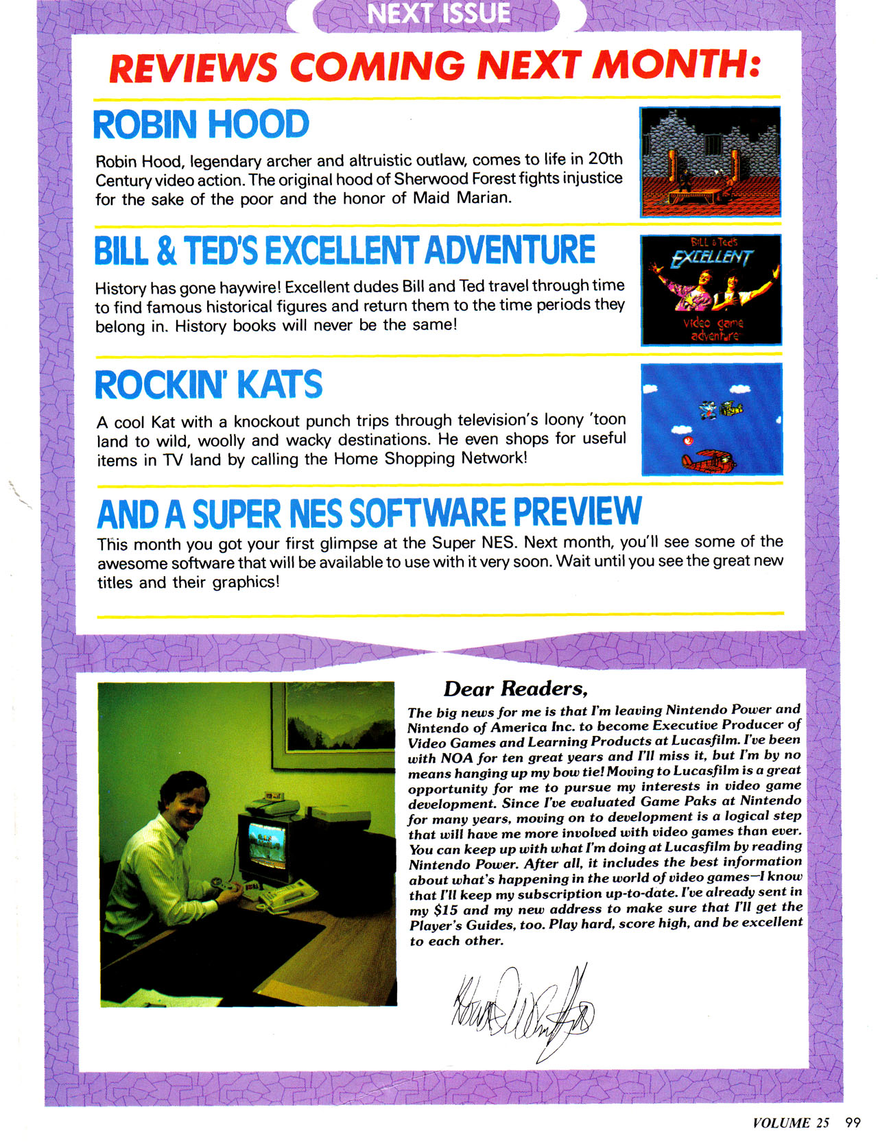 Read online Nintendo Power comic -  Issue #25 - 107