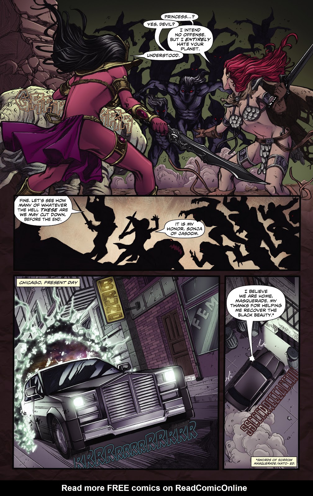 Swords of Sorrow issue 2 - Page 18