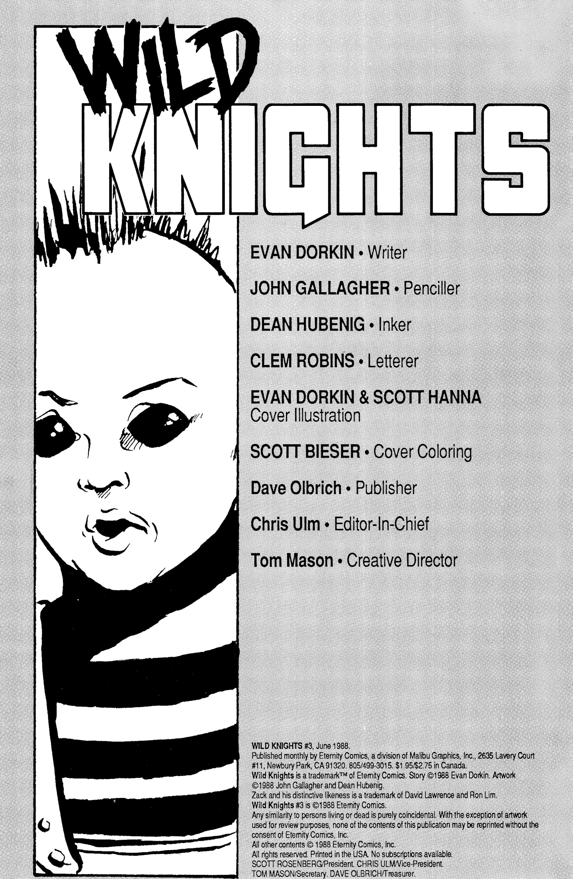 Read online Wild Knights comic -  Issue #3 - 2