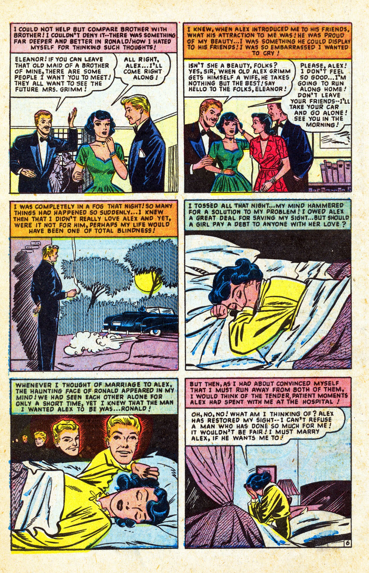 Read online Love Secrets (1949) comic -  Issue #1 - 8