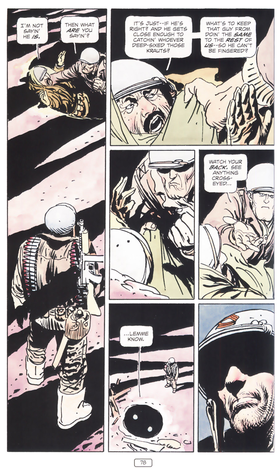 Read online Sgt. Rock: Between Hell & A Hard Place comic -  Issue # TPB - 84