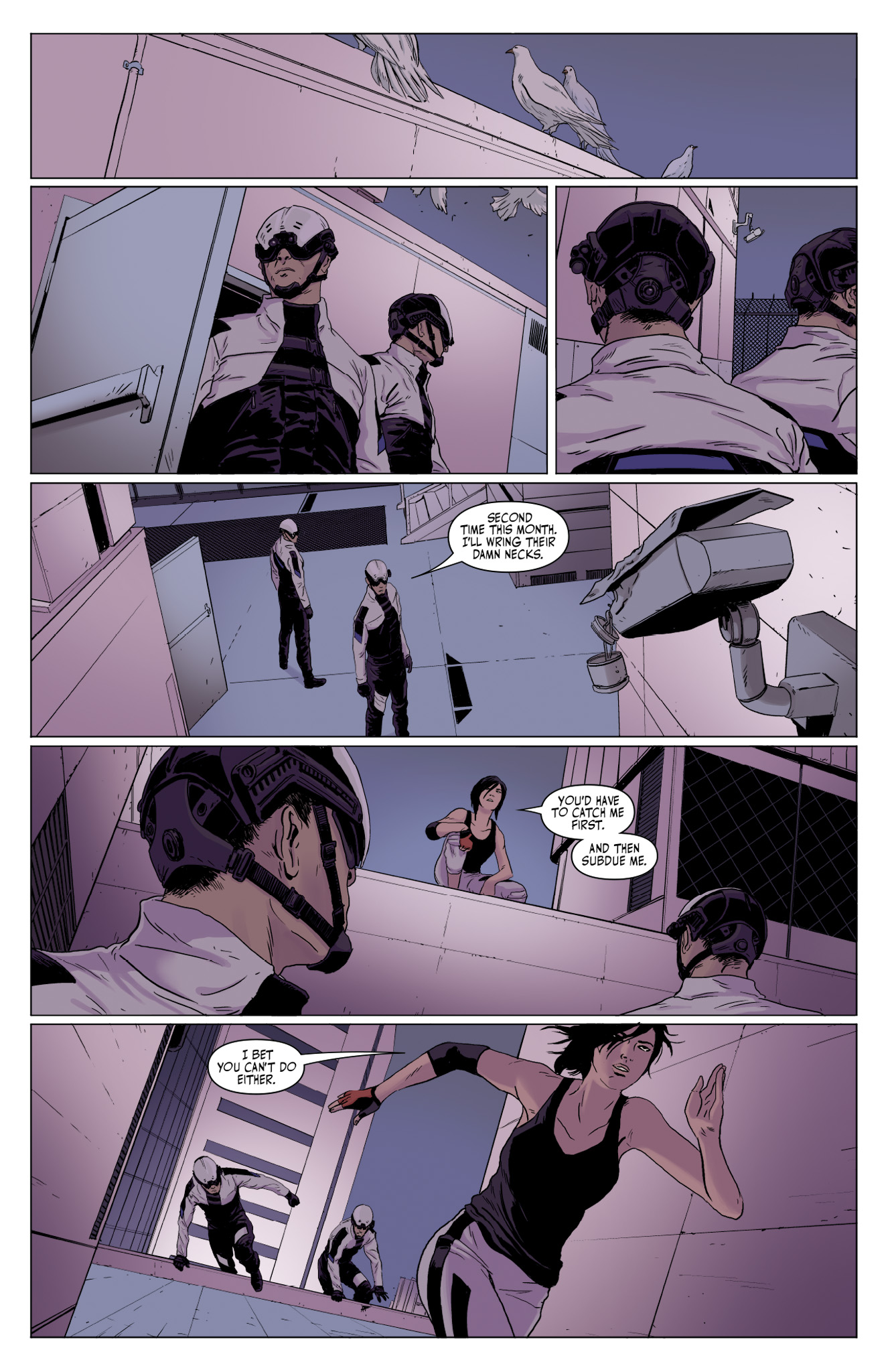 Read online Mirror's Edge: Exordium comic -  Issue #1 - 6