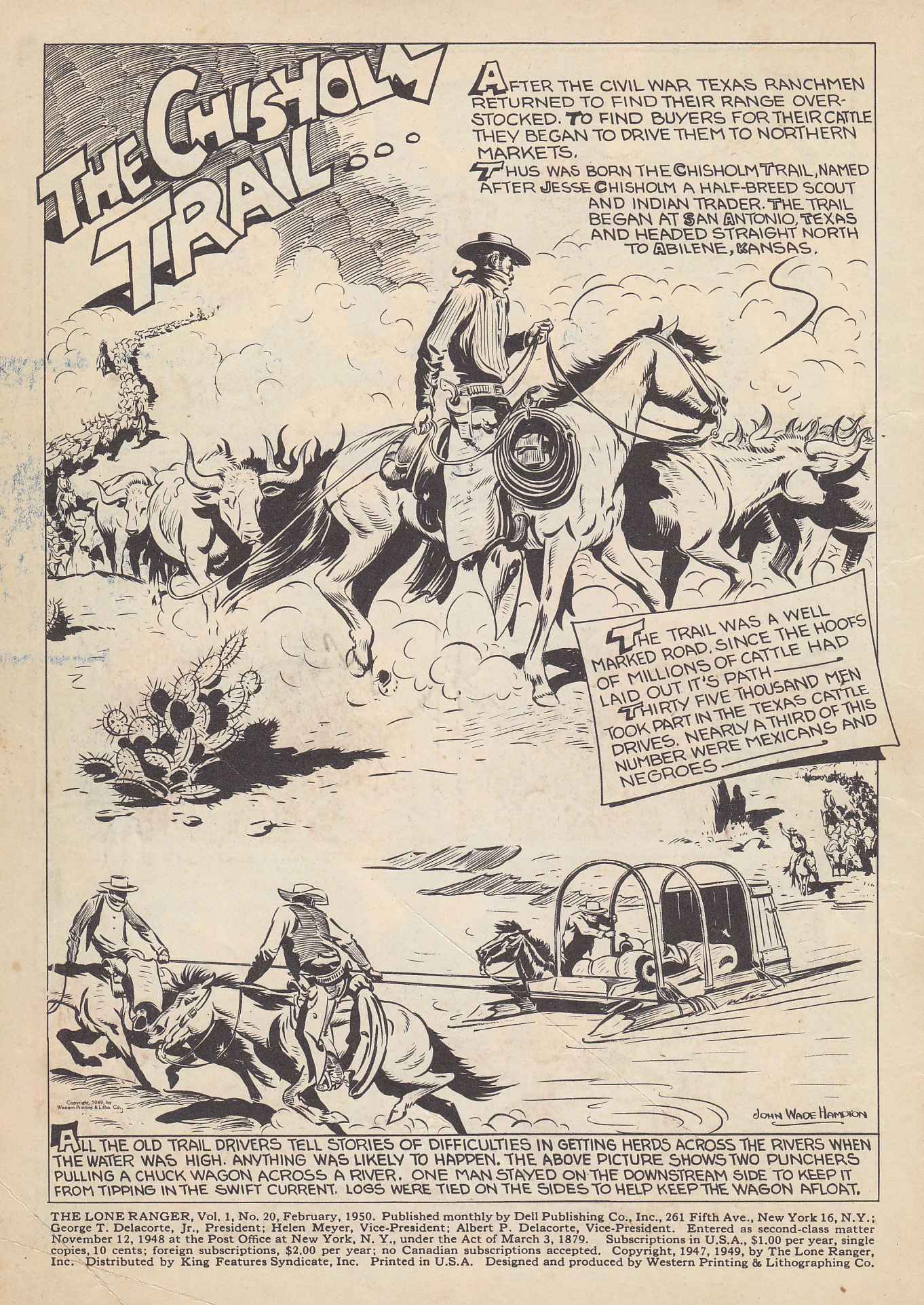 Read online The Lone Ranger (1948) comic -  Issue #20 - 2