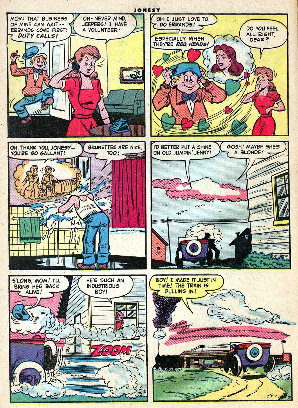 Read online Jonesy (1953) comic -  Issue #1 - 4
