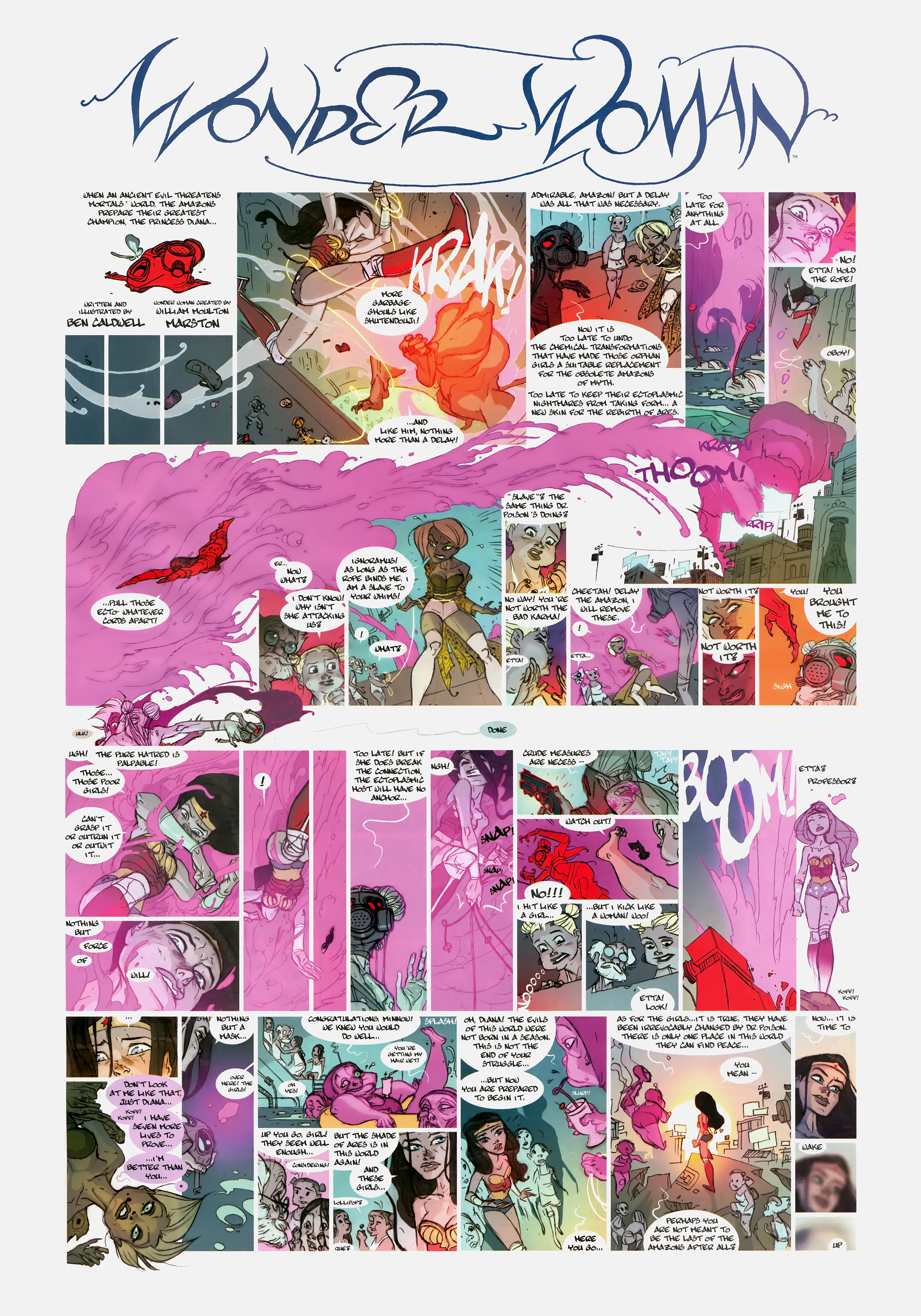 Read online Wednesday Comics comic -  Issue #12 - 12