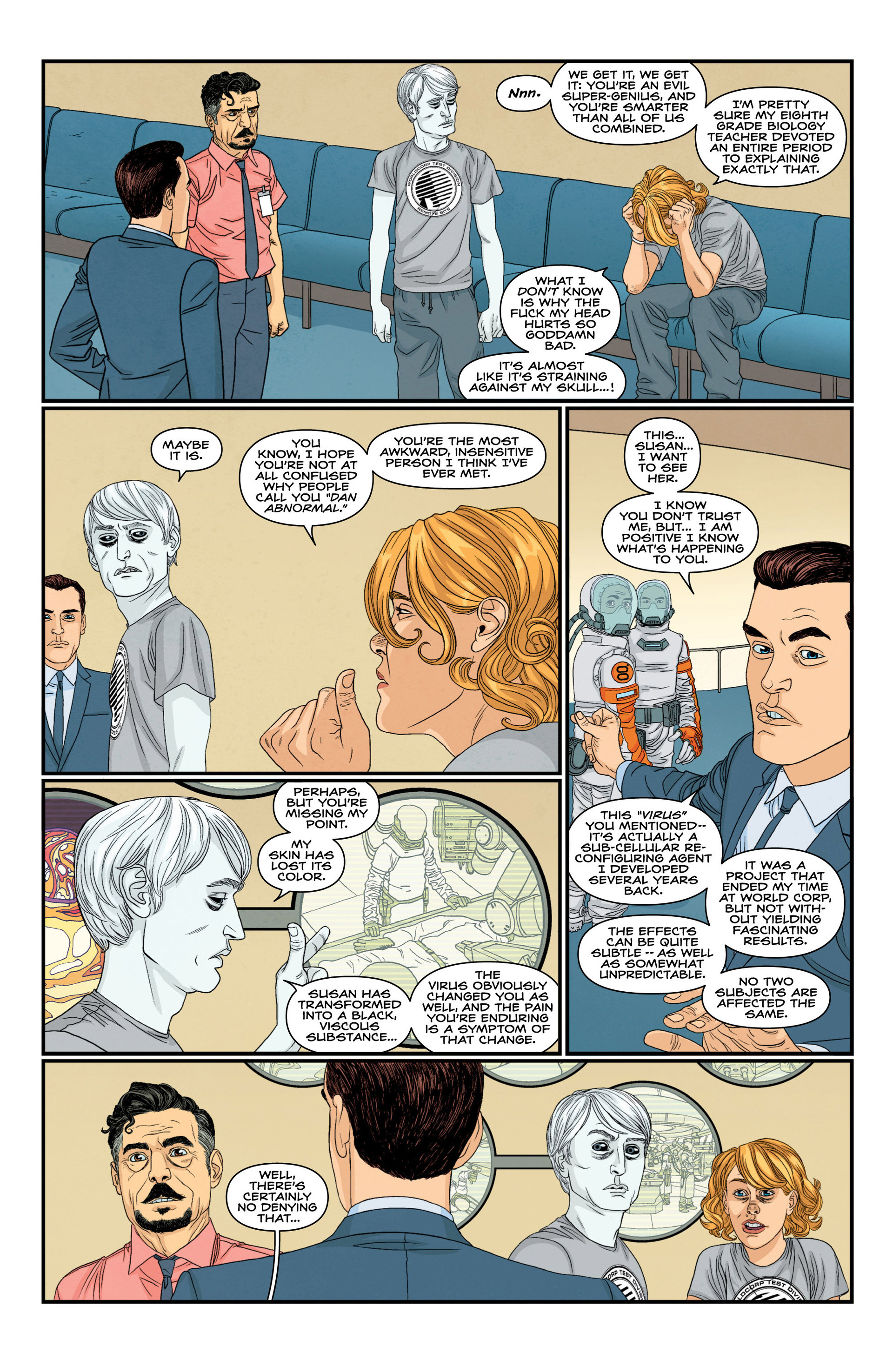 Read online Nowhere Men comic -  Issue #6 - 11
