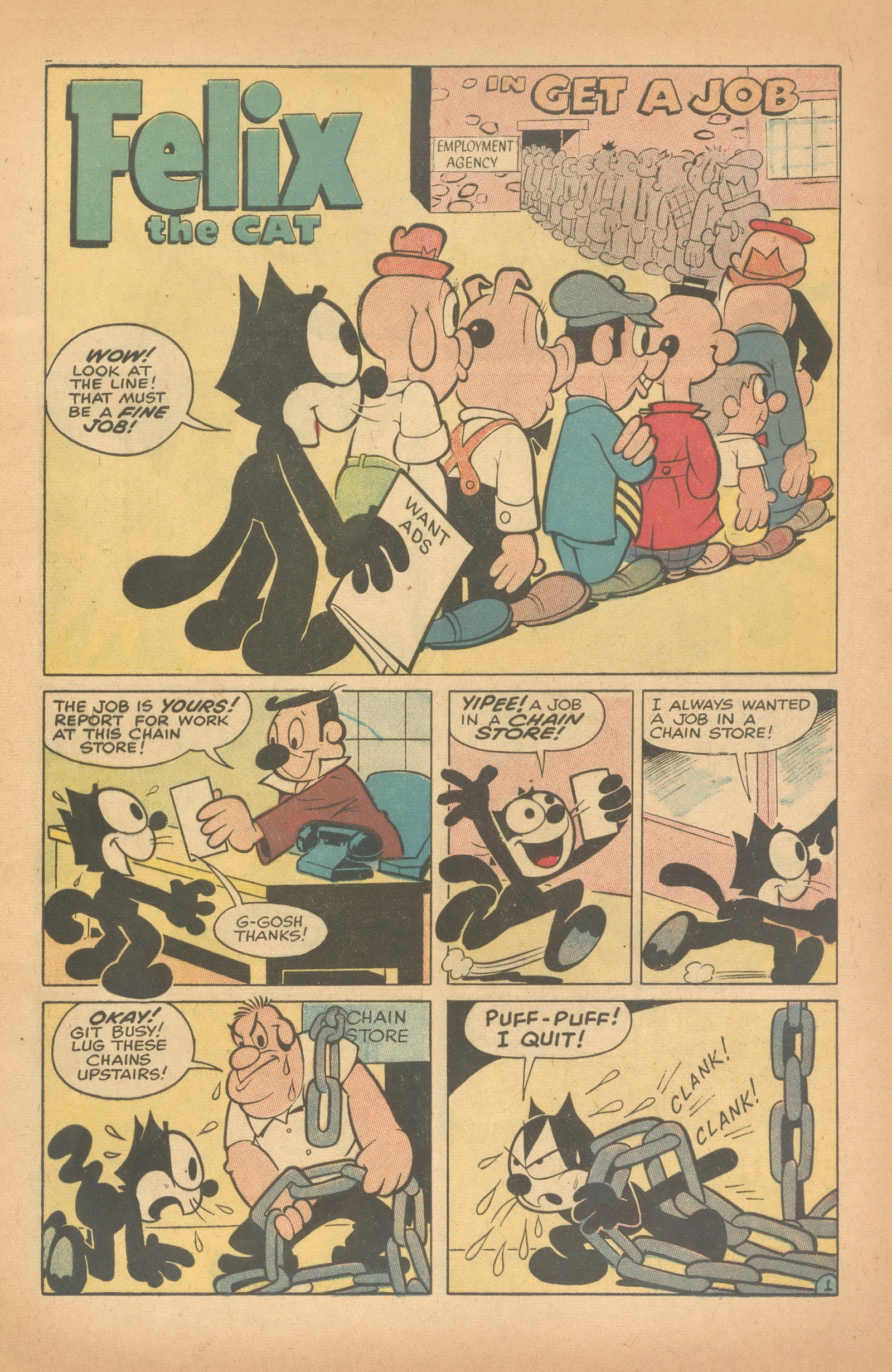 Read online Felix the Cat (1955) comic -  Issue #99 - 5