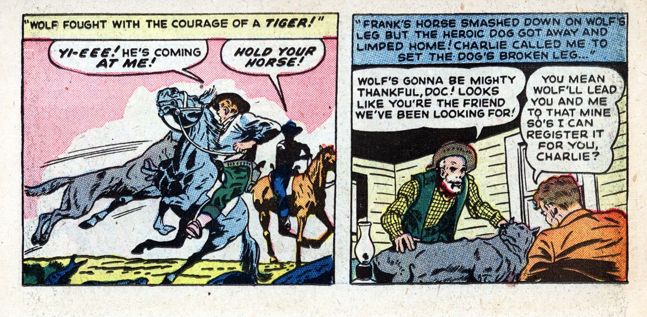 Read online Tex Taylor in "Draw or Die, Cowpoke!" comic -  Issue # Full - 9