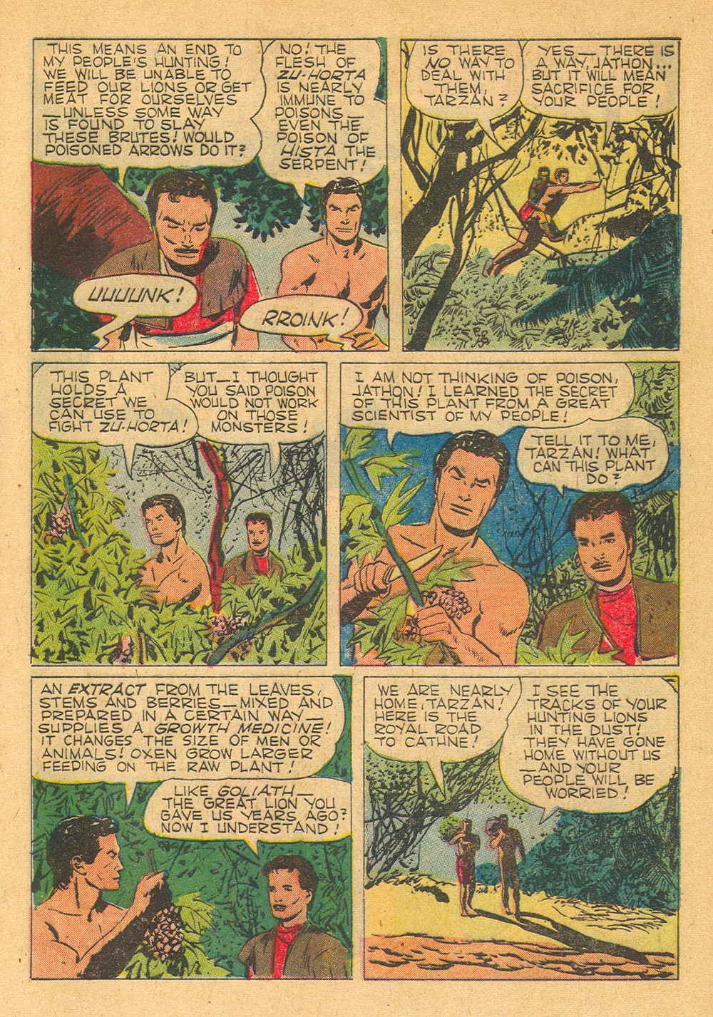 Read online Tarzan (1948) comic -  Issue #123 - 29