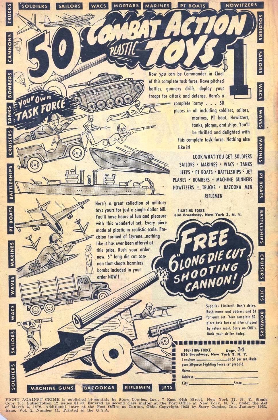 Read online Fight Against Crime comic -  Issue #11 - 2