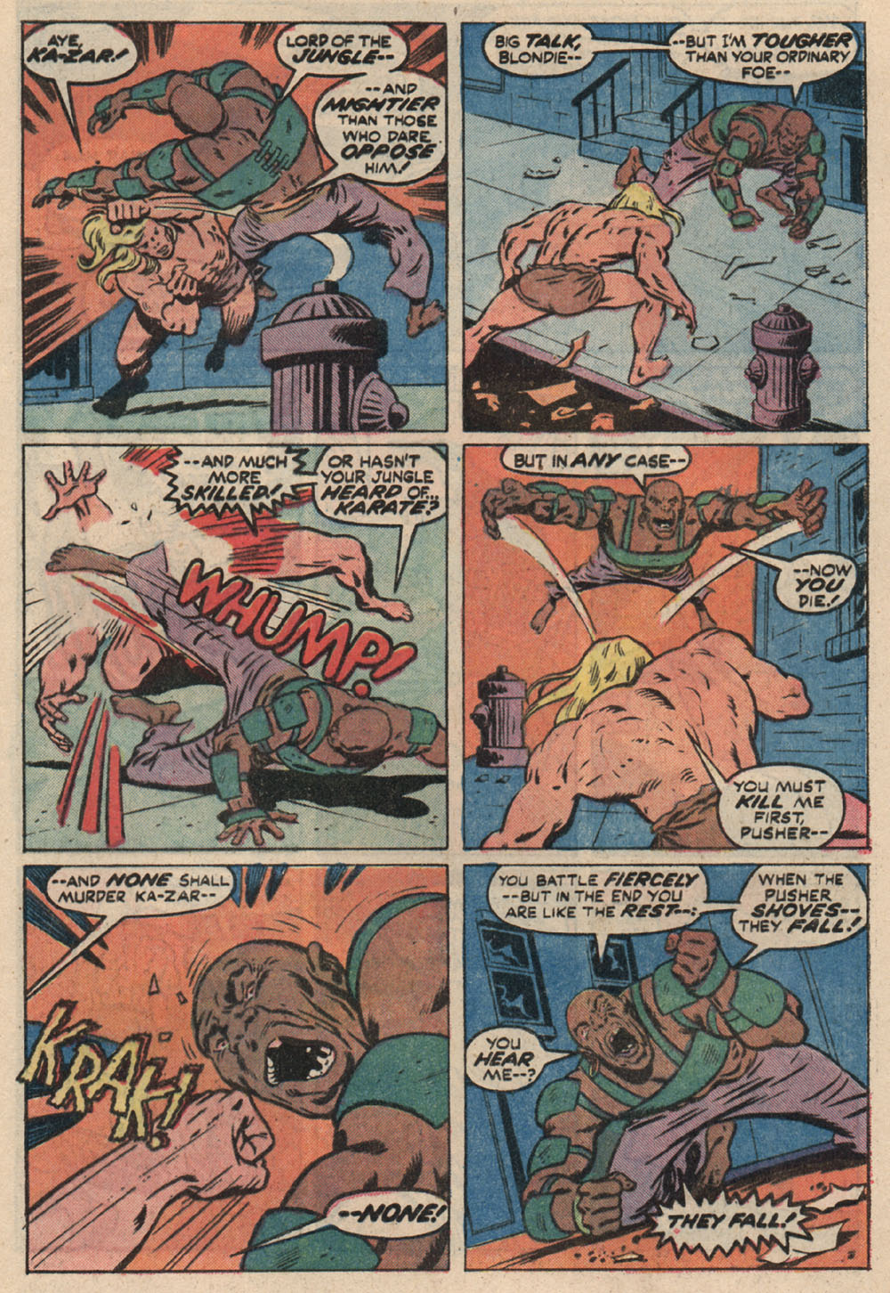 Read online Astonishing Tales (1970) comic -  Issue #16 - 19