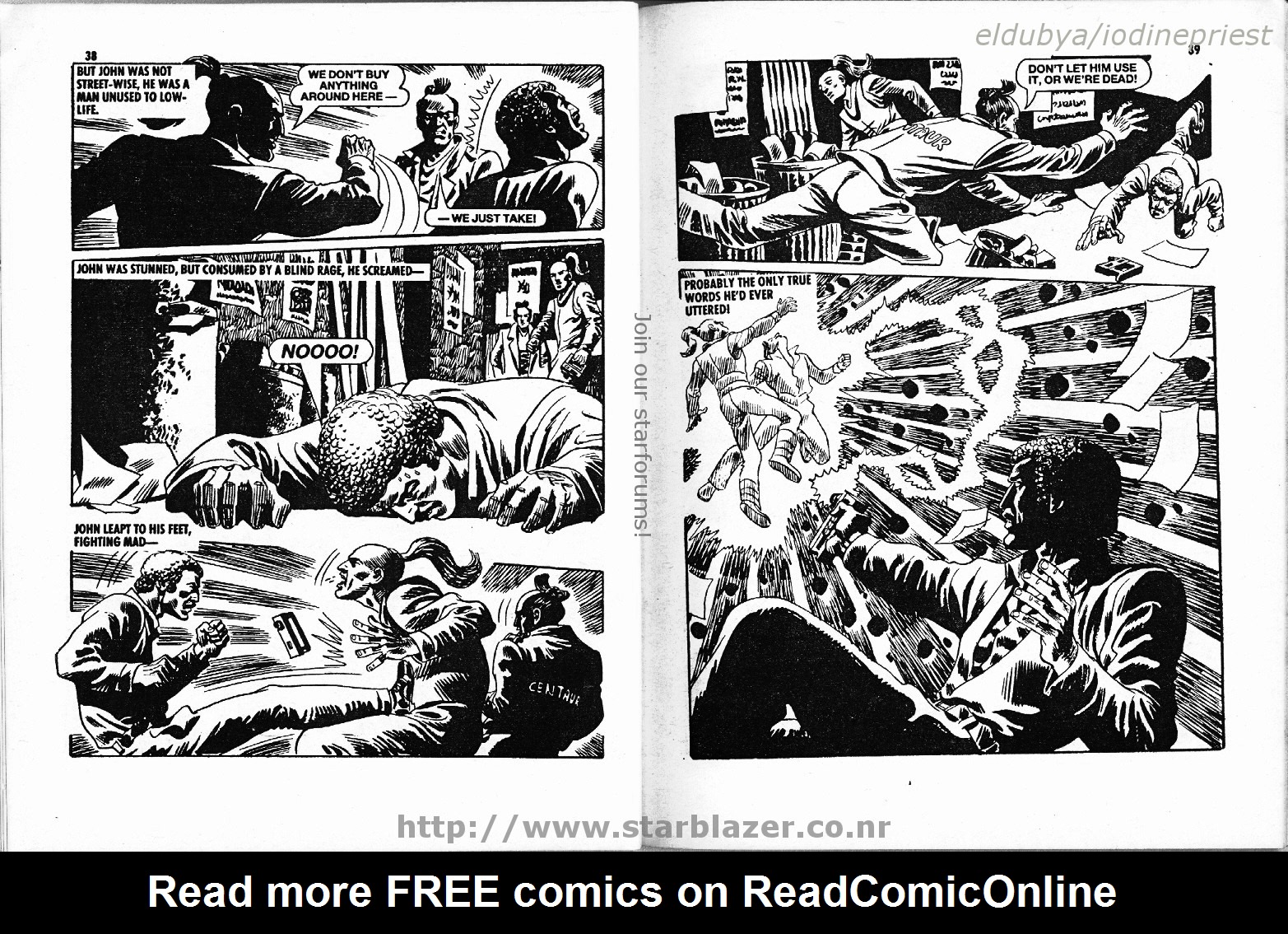 Read online Starblazer comic -  Issue #214 - 21