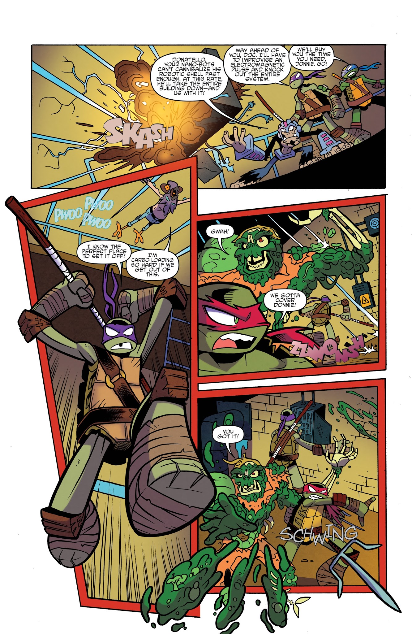 Read online Teenage Mutant Ninja Turtles Amazing Adventures: Robotanimals comic -  Issue #3 - 14