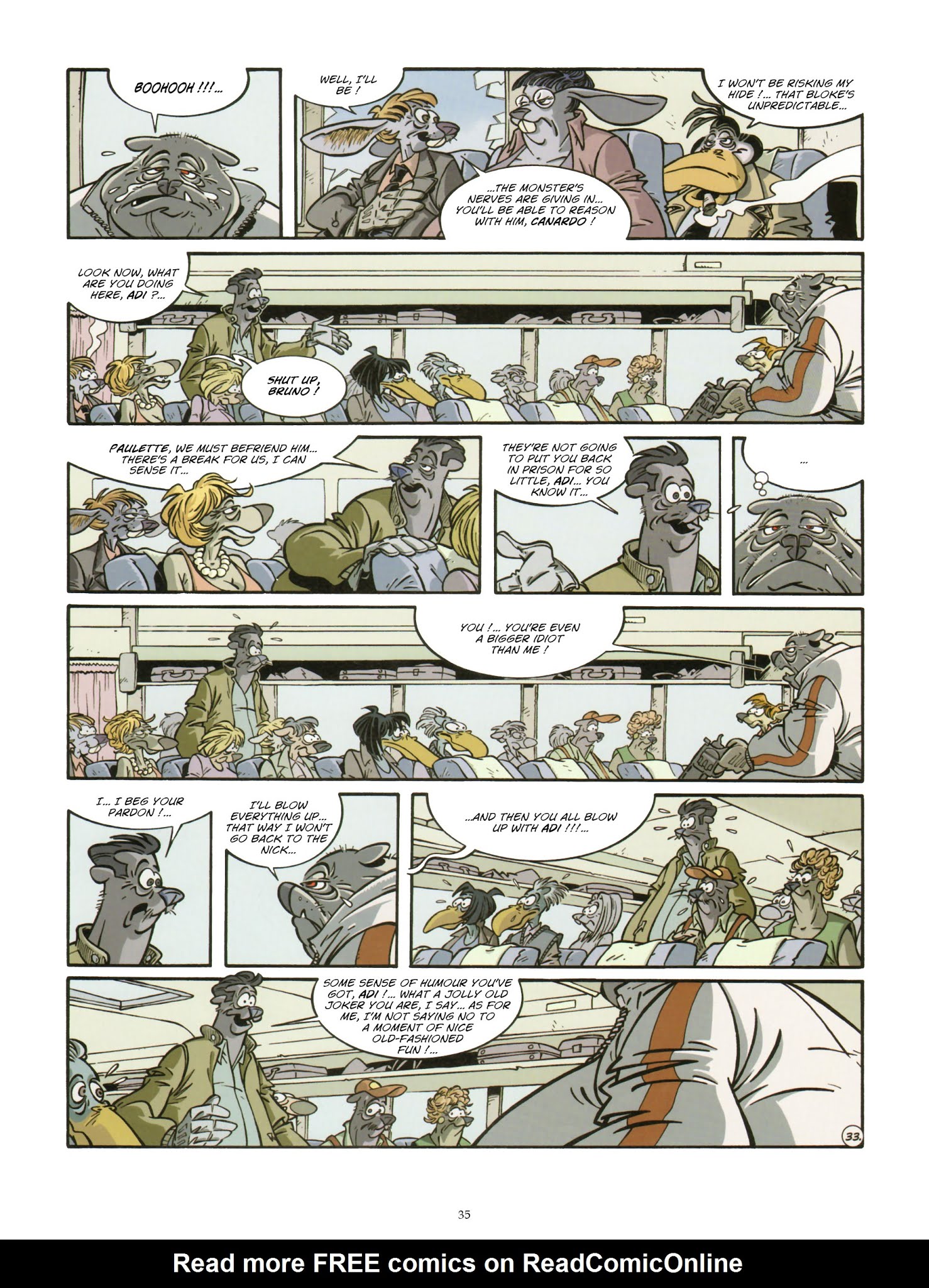 Read online Une enquête de l'inspecteur Canardo comic -  Issue #16 - 37