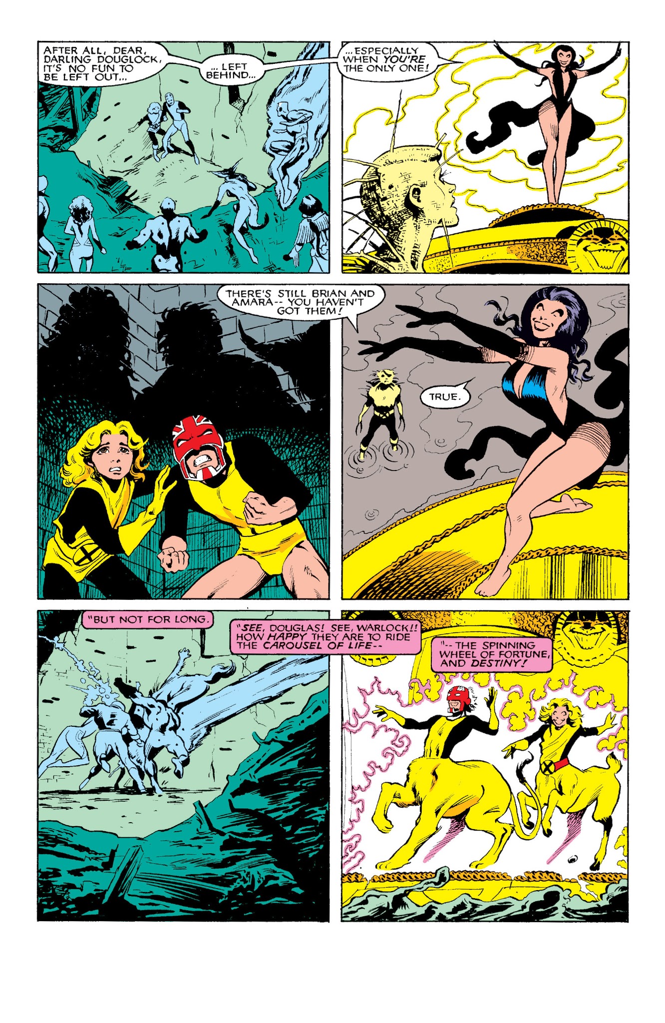 Read online New Mutants Classic comic -  Issue # TPB 6 - 134