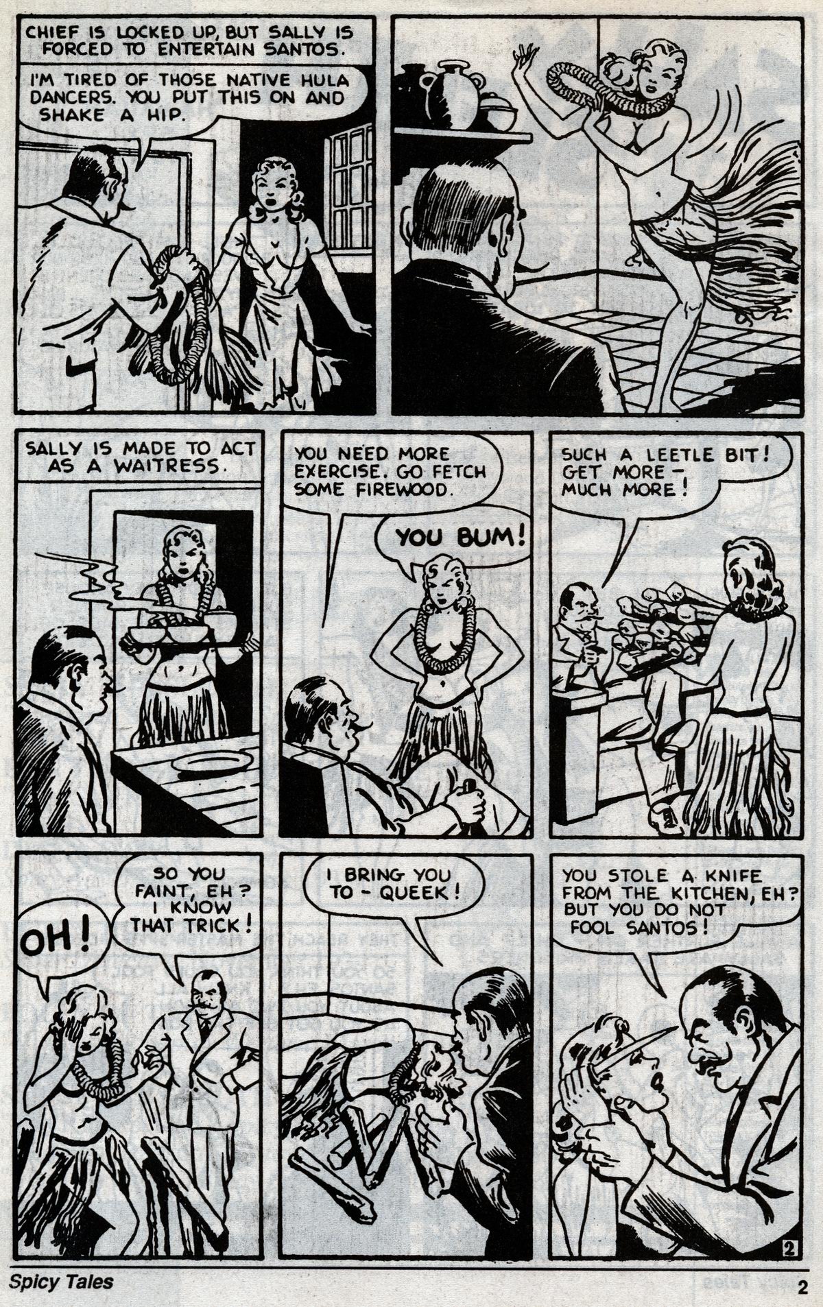 Read online Spicy Tales comic -  Issue #3 - 4