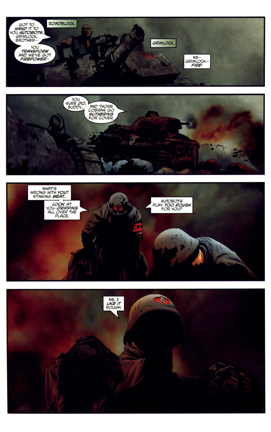 Read online Transformers/G.I. Joe comic -  Issue #3 - 19