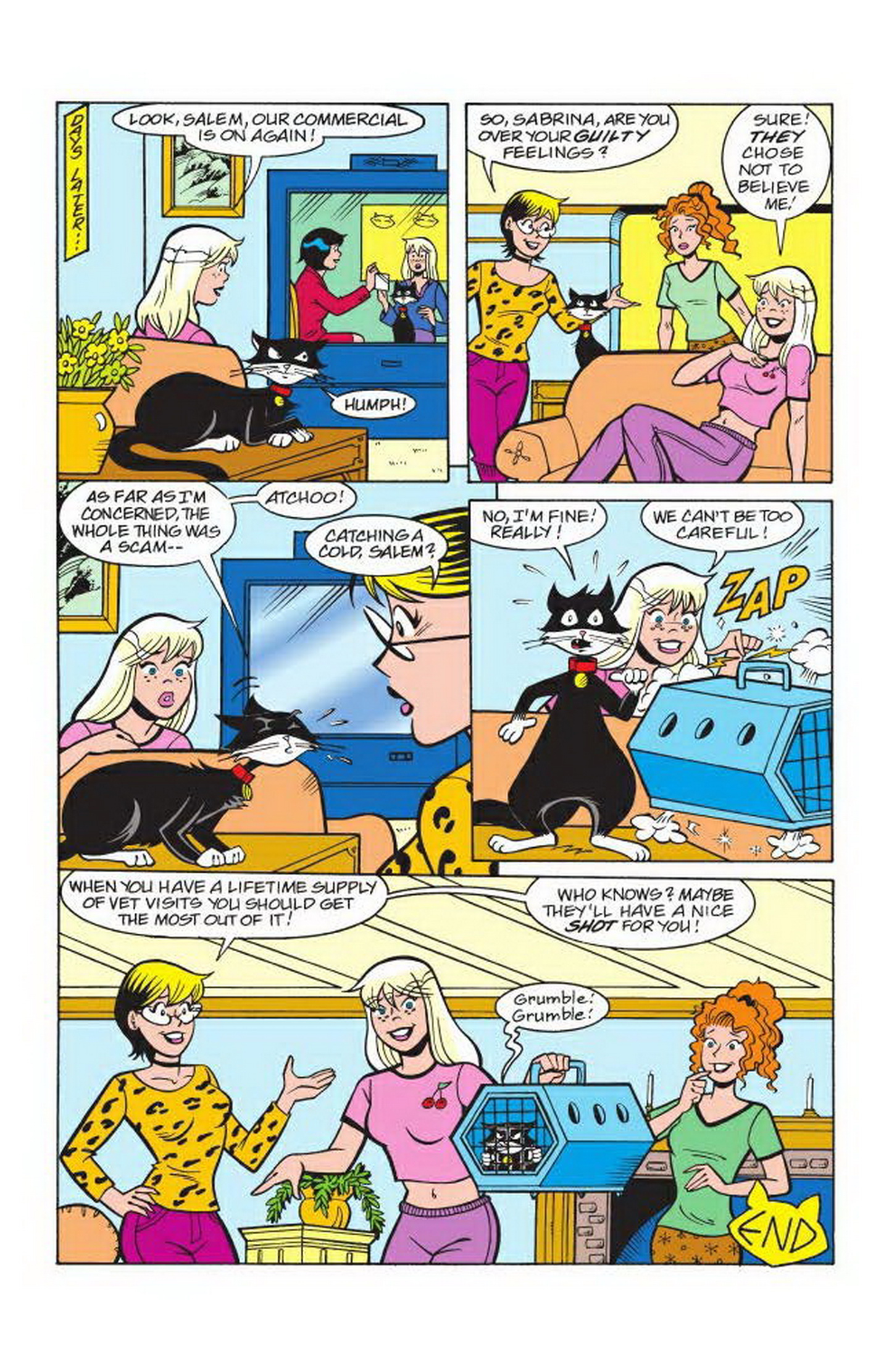 Read online Sabrina the Teenage Witch: 50 Magical Stories comic -  Issue # TPB (Part 3) - 76