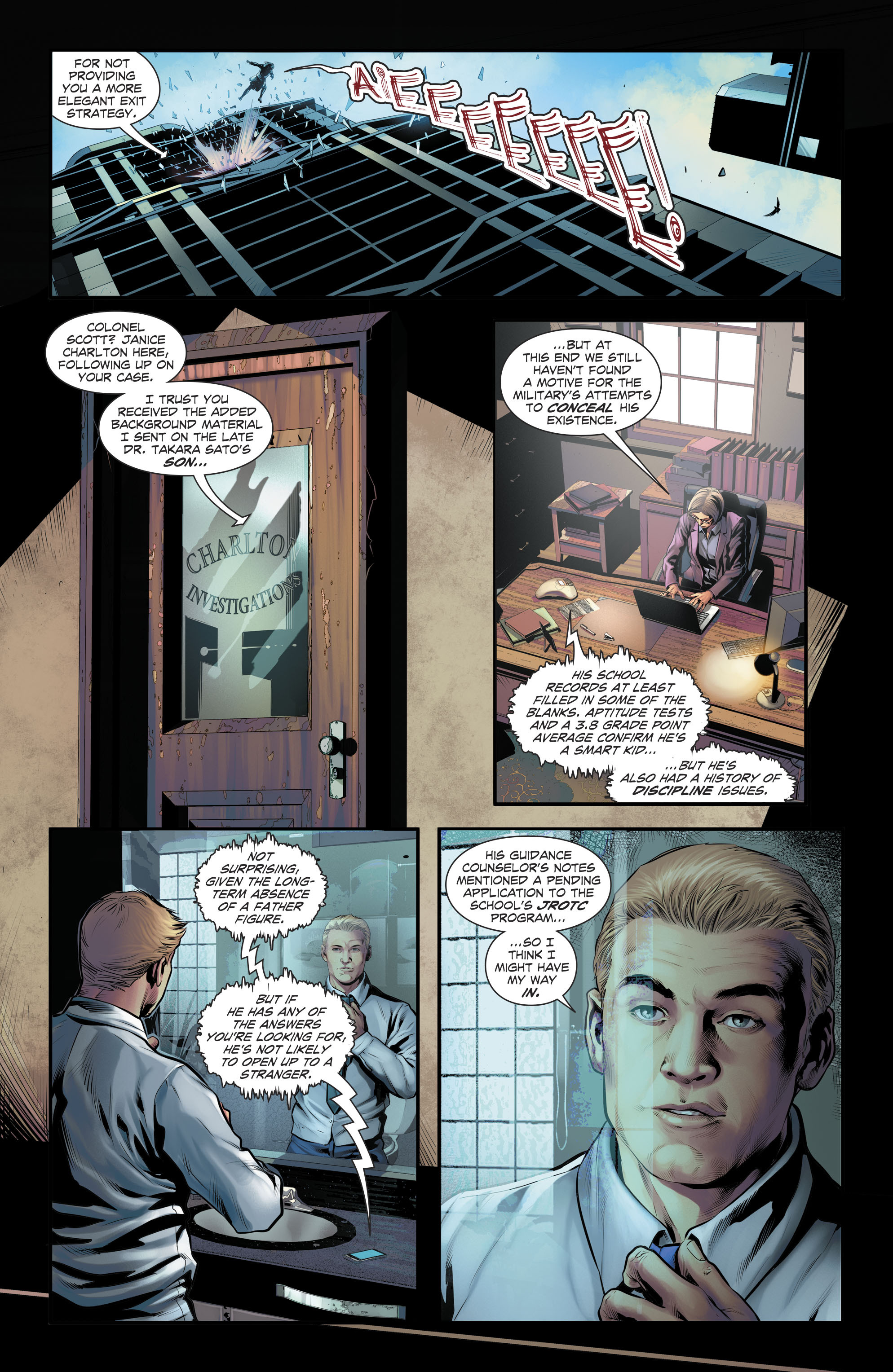 Read online The Fall and Rise of Captain Atom comic -  Issue #5 - 8