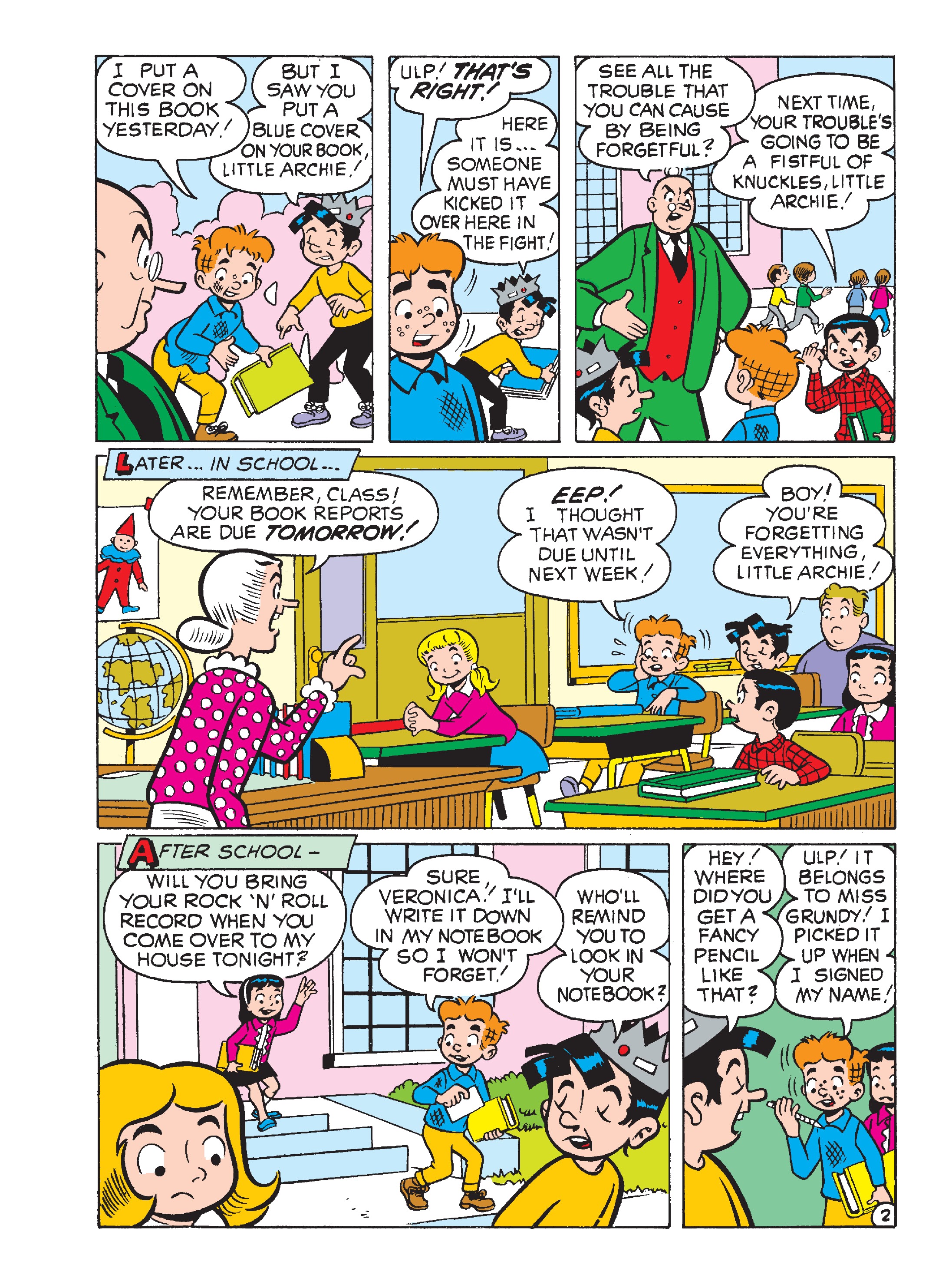 Read online Archie's Double Digest Magazine comic -  Issue #323 - 156