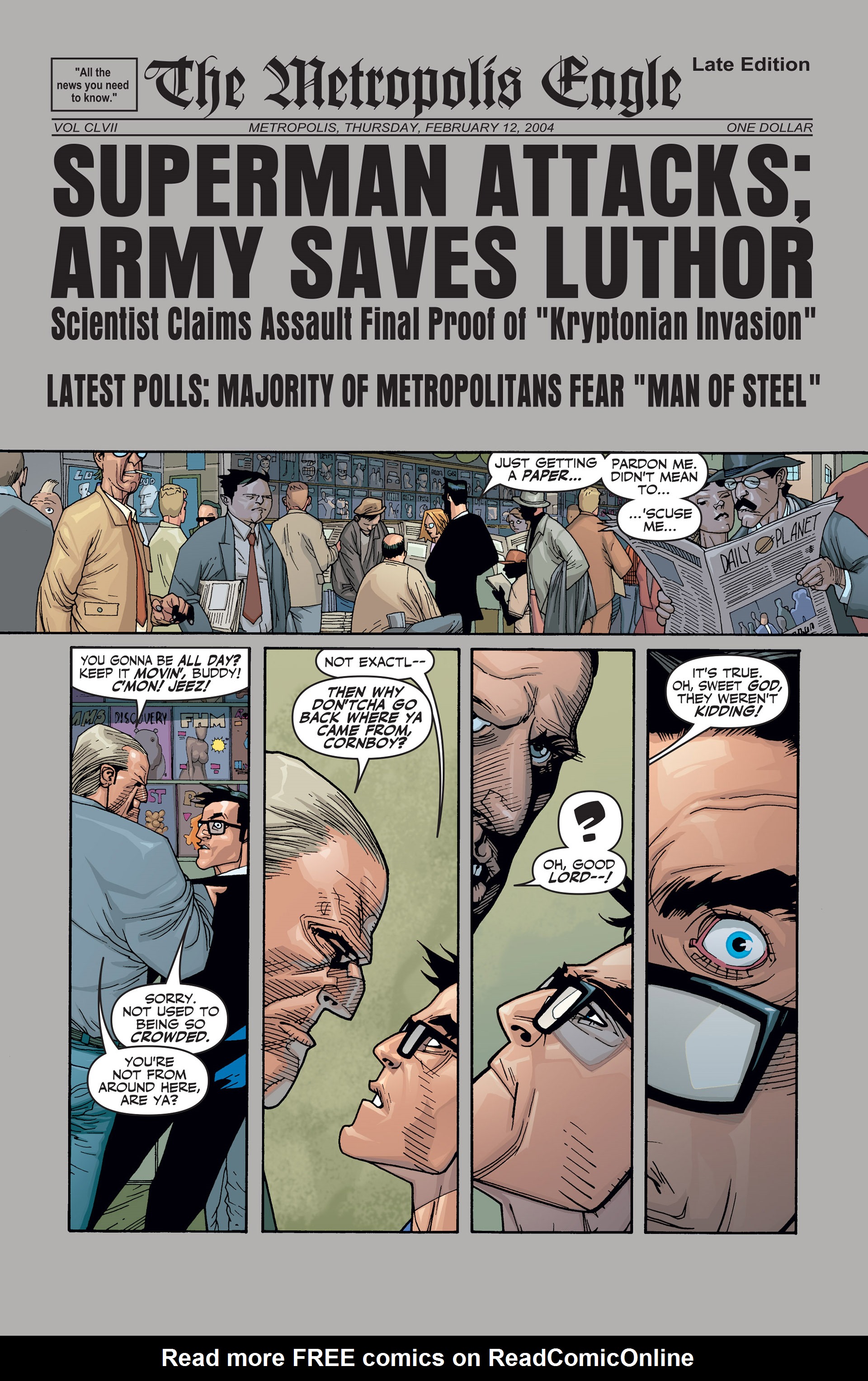 Read online Superman: Birthright (2003) comic -  Issue #9 - 22