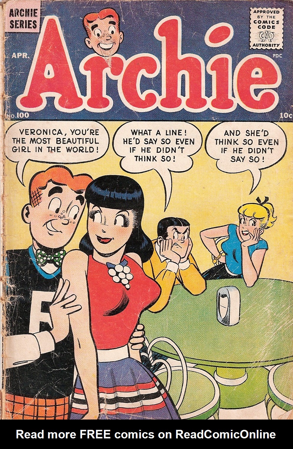 Read online Archie Comics comic -  Issue #100 - 1