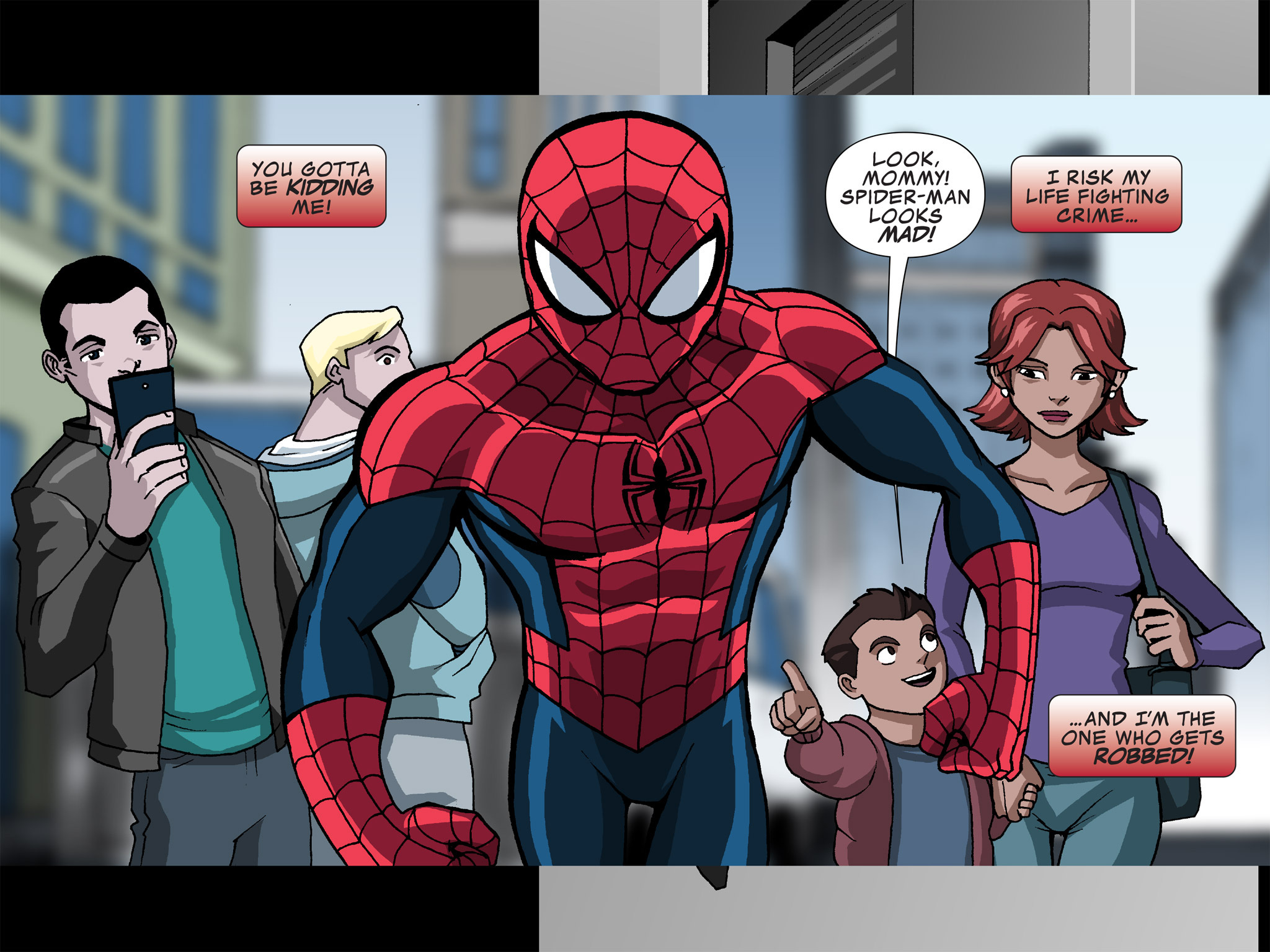 Read online Ultimate Spider-Man (Infinite Comics) (2015) comic -  Issue #12 - 36
