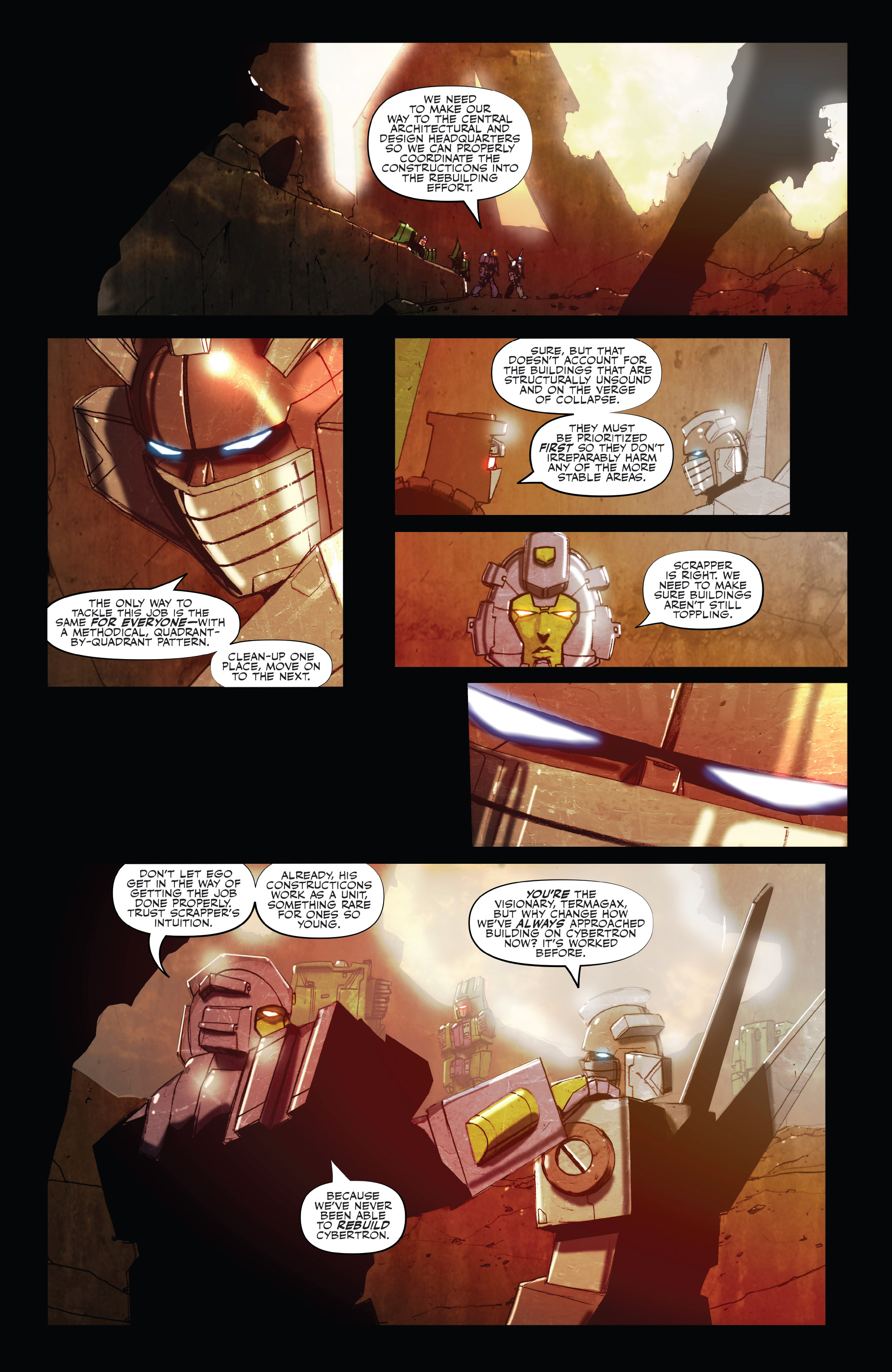 Read online Transformers: Galaxies comic -  Issue #1 - 7